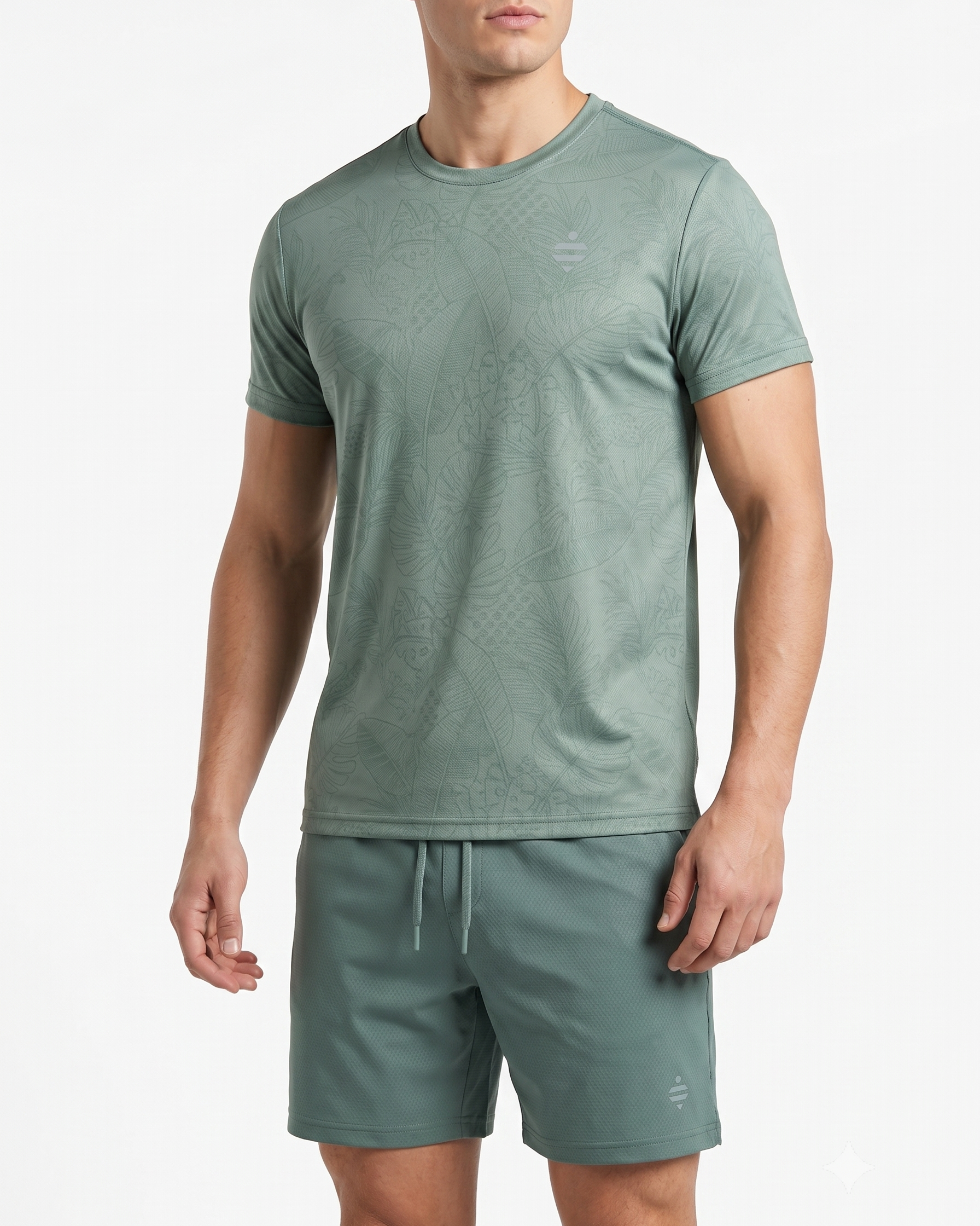 ULTRA BREATHABLE AEROTECH PATTERN T-SHIRT