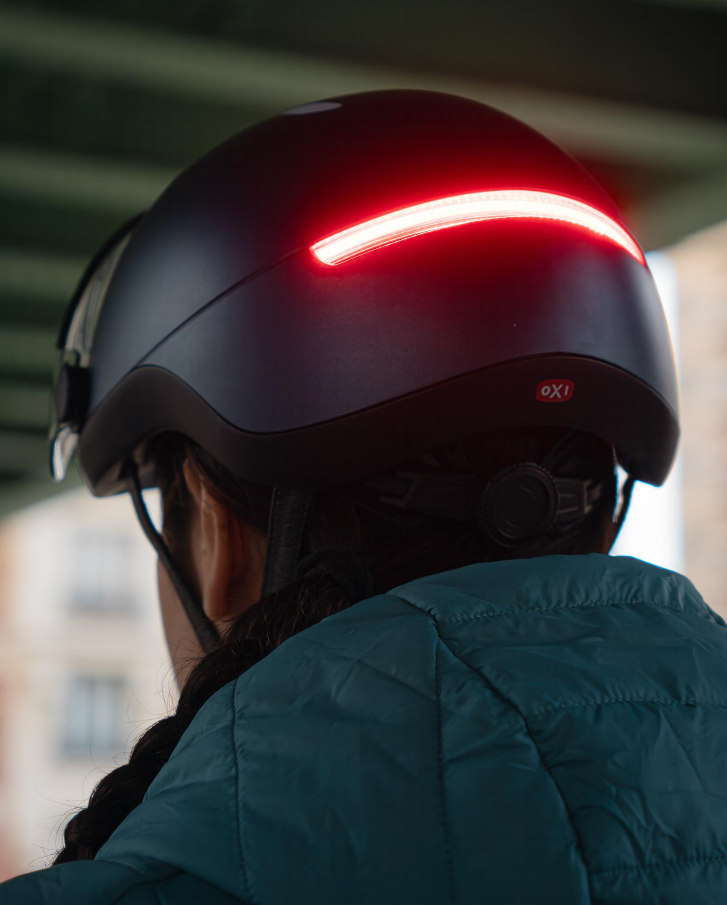 CASQUE VÉLO LUMINEUX OVERADE LIFE