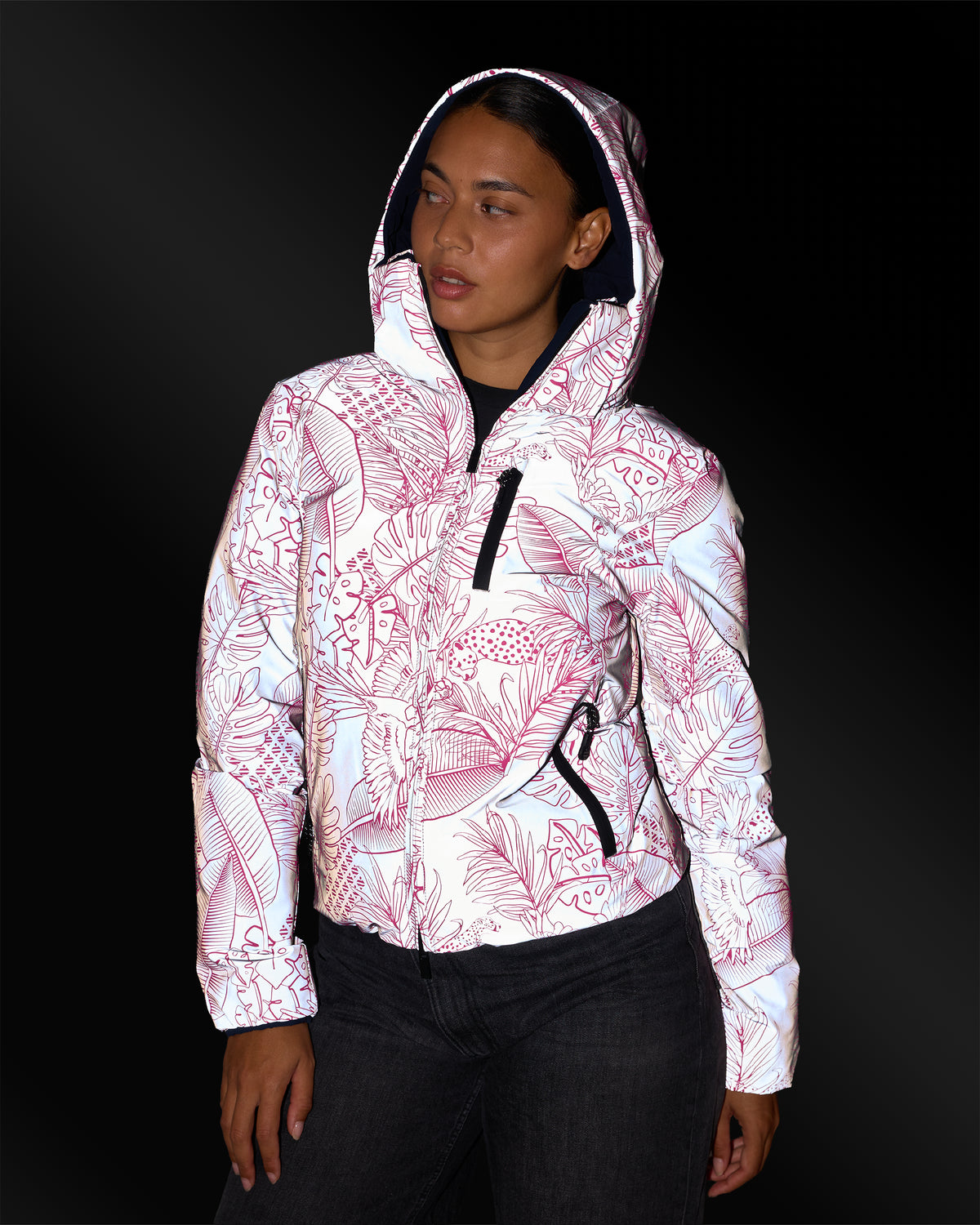 Wendbare Daunenjacke Aura Jungle