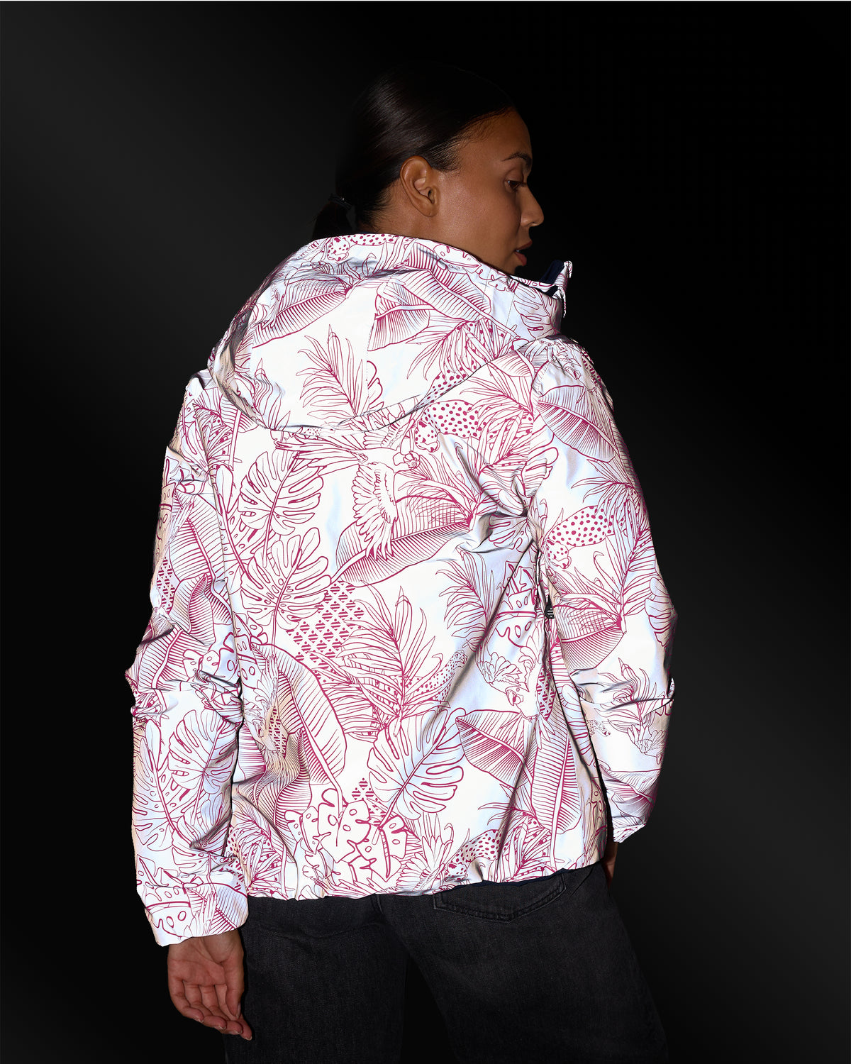 Wendbare Daunenjacke Aura Jungle