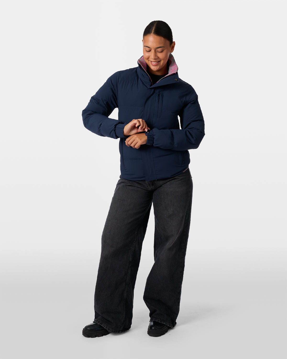 Wendbare Daunenjacke Aura Jungle