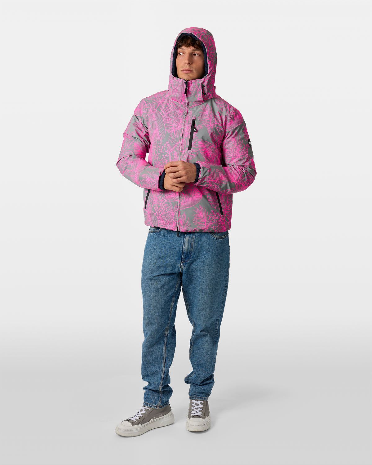 Wendbare Daunenjacke Aura Jungle