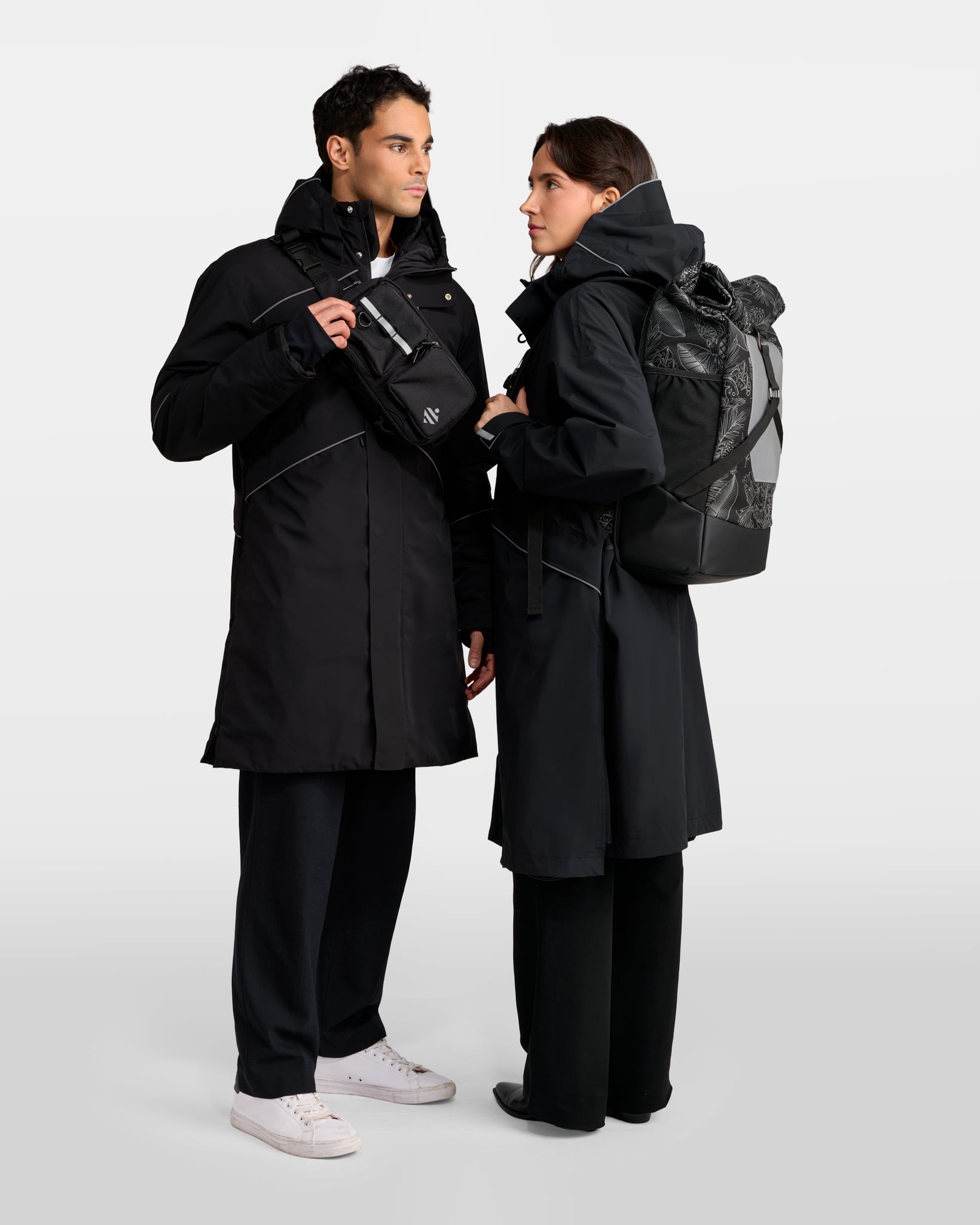 FAHRRADTASCHE & RUCKSACK KOMBI UCRR MOTIF LARGE