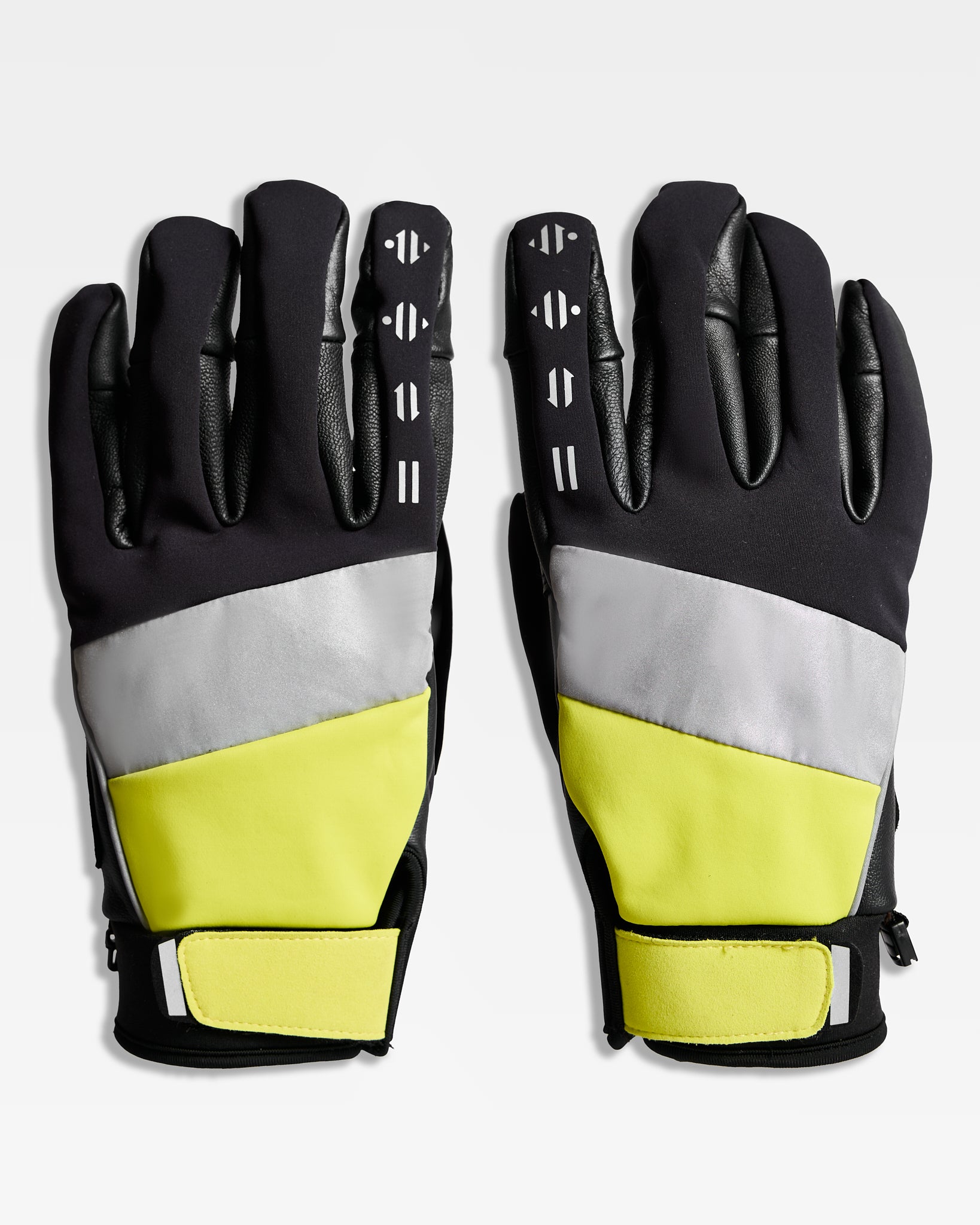 warme fahrradhandschuhe Reflektierende und wasserdichte Winter-Fahrradhandschuhe für Radfahrer
