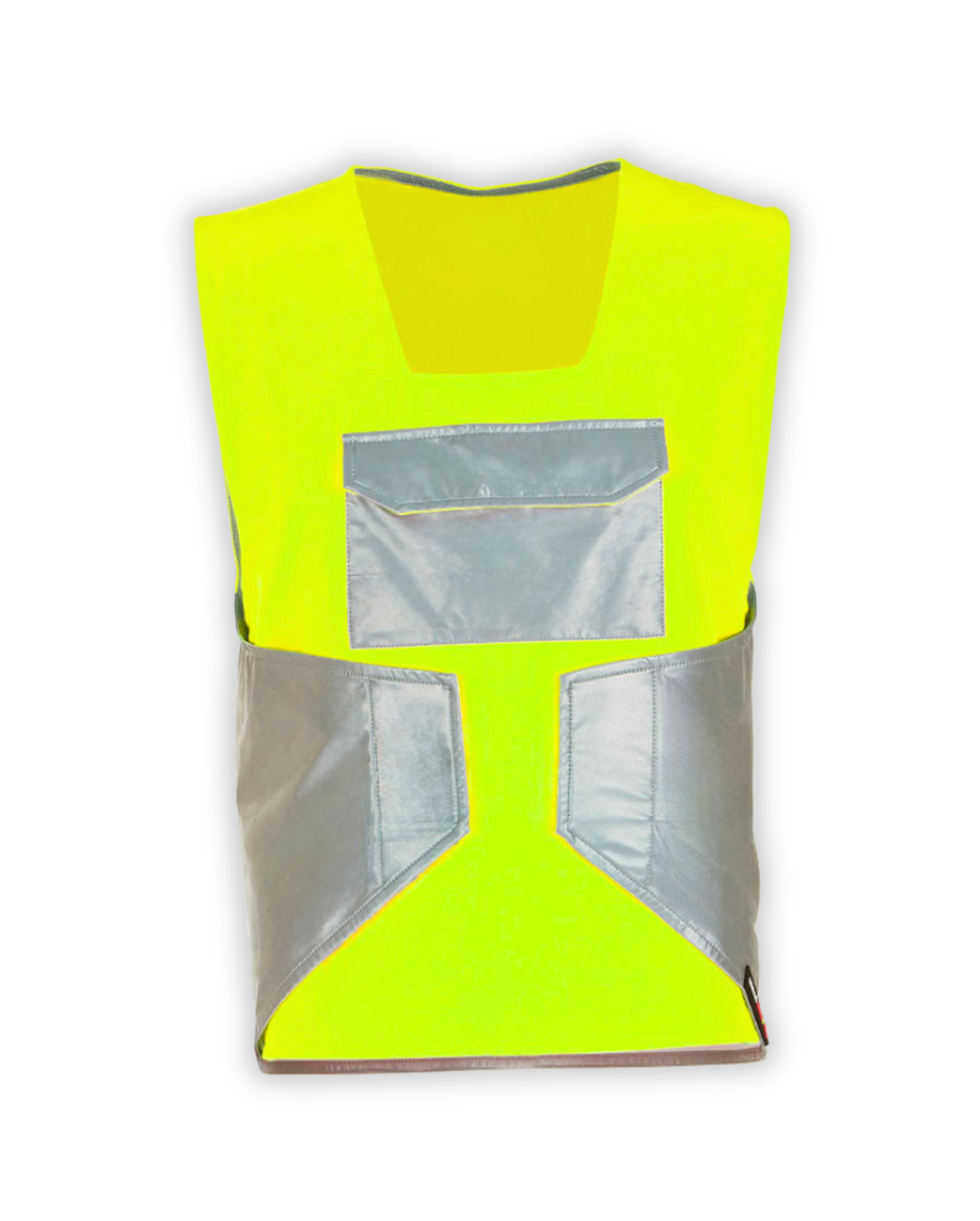 Reflective fluorescent and ultra compact cycling vest S.W.A.T