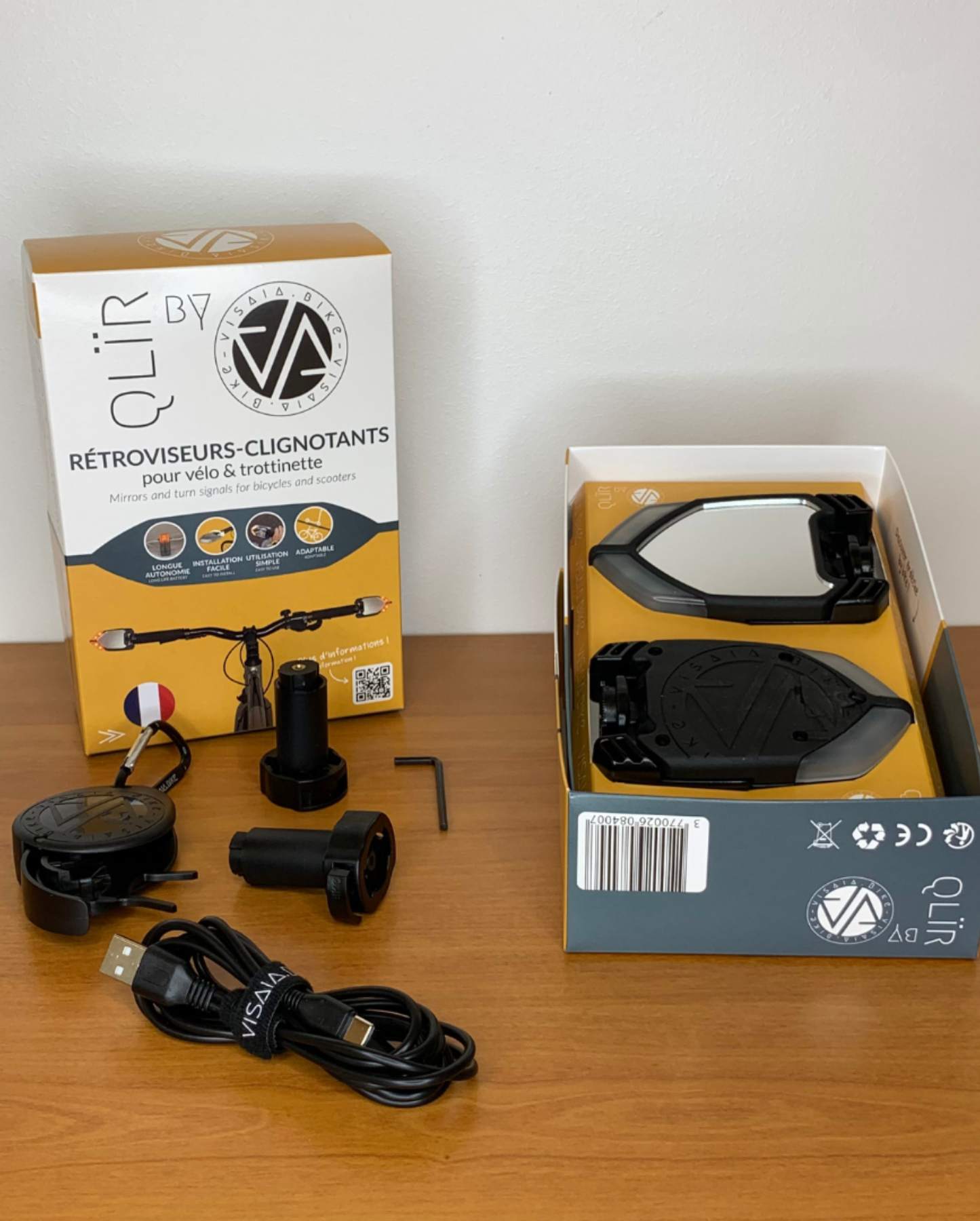 QLÏR BICYCLE MIRROR-INDICATOR