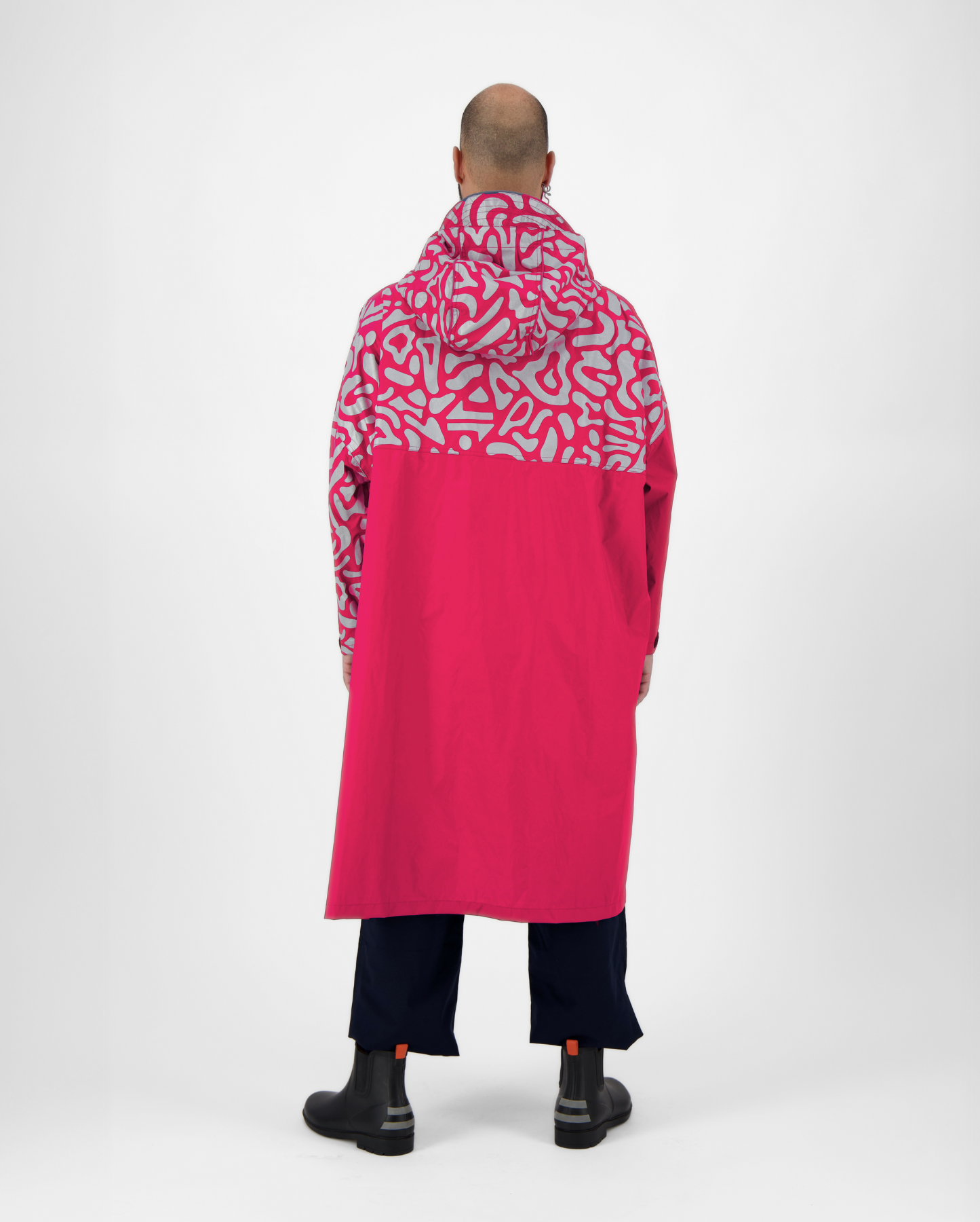 ROMEA REFLECTIVE RAIN PONCHO