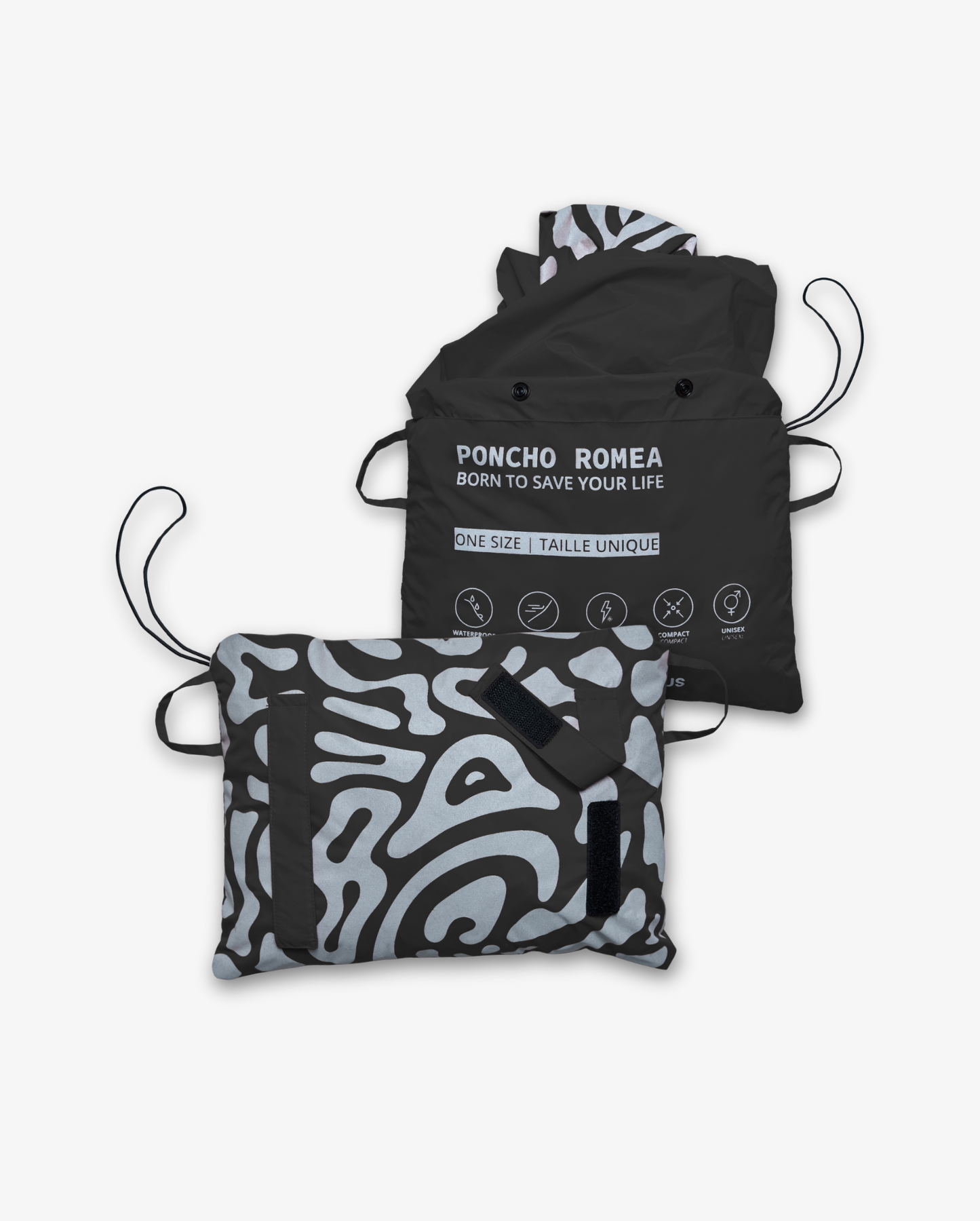 ROMEA REFLEKTIERENDER REGENPONCHO