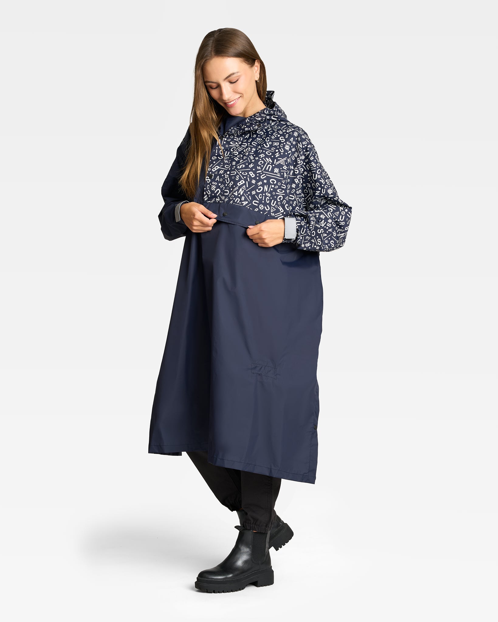 ROMEA REFLEKTIERENDER REGENPONCHO
