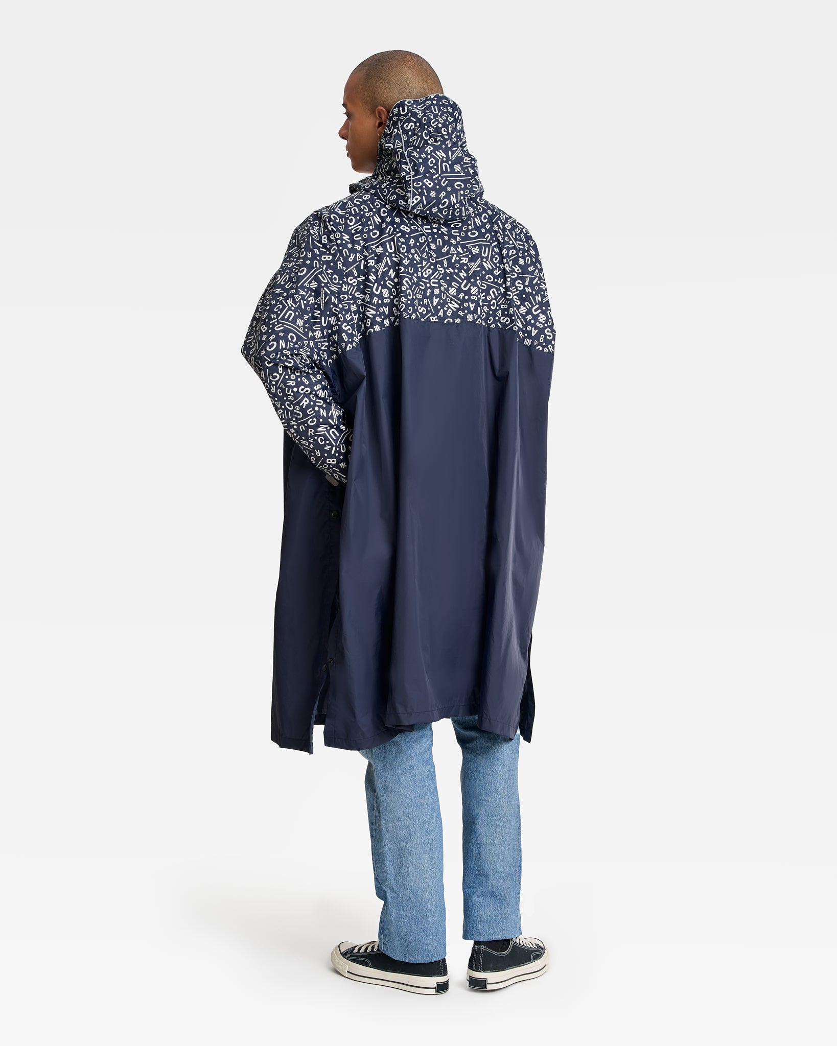 ROMEA REFLECTIVE RAIN PONCHO