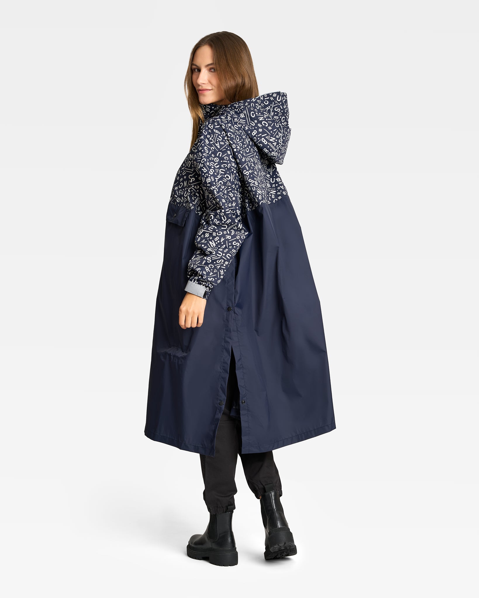 ROMEA REFLEKTIERENDER REGENPONCHO