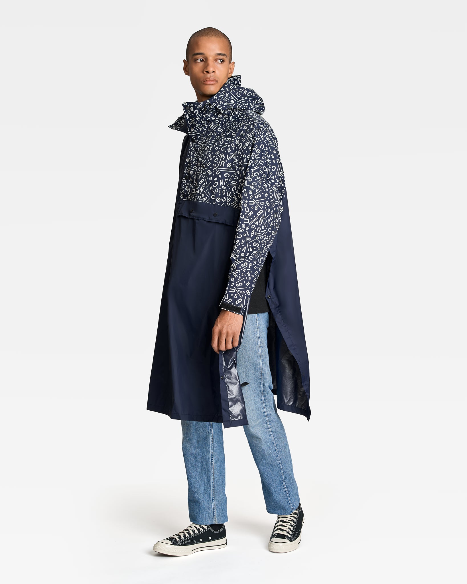 ROMEA REFLEKTIERENDER REGENPONCHO