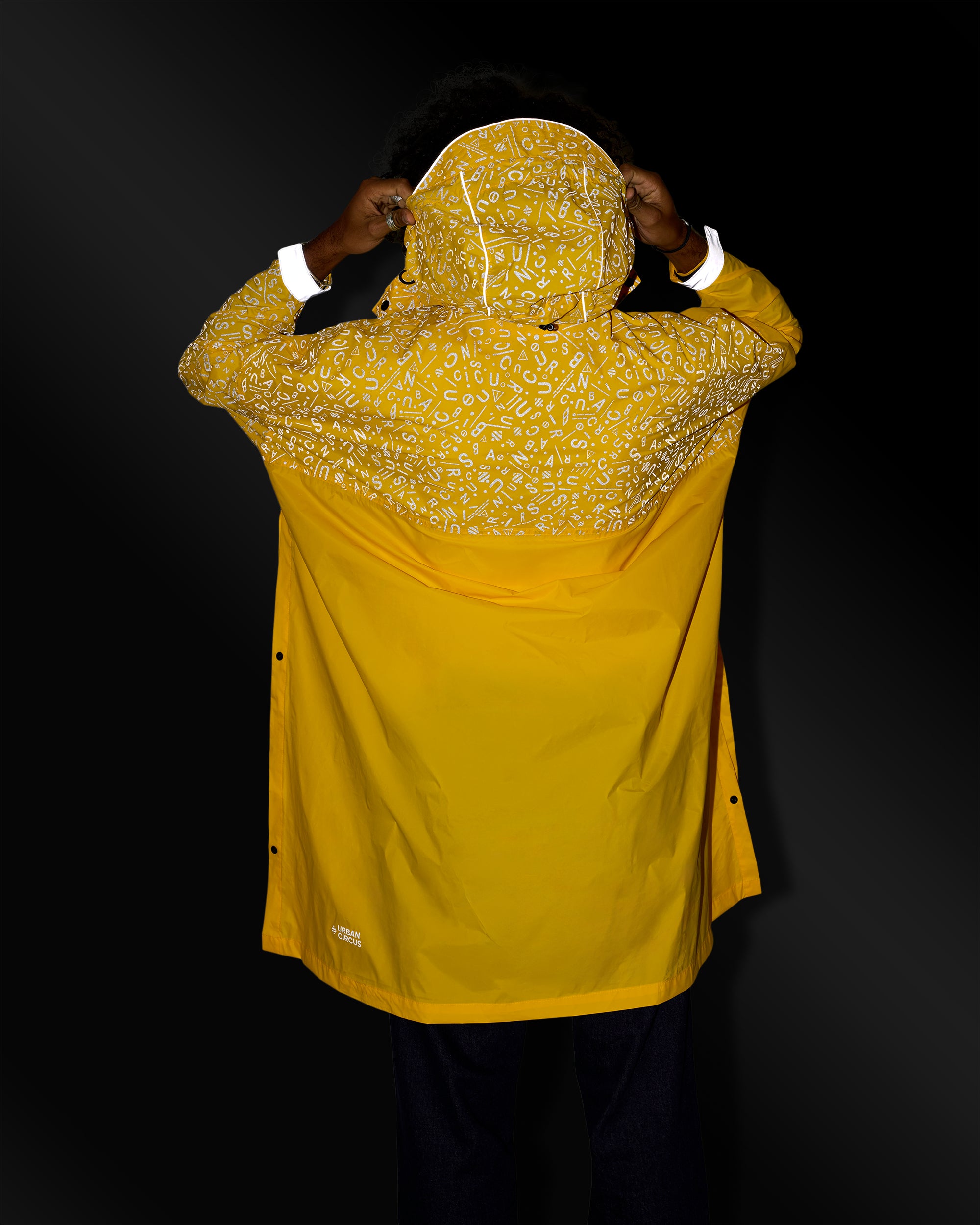 ROMEA REFLECTIVE RAIN PONCHO
