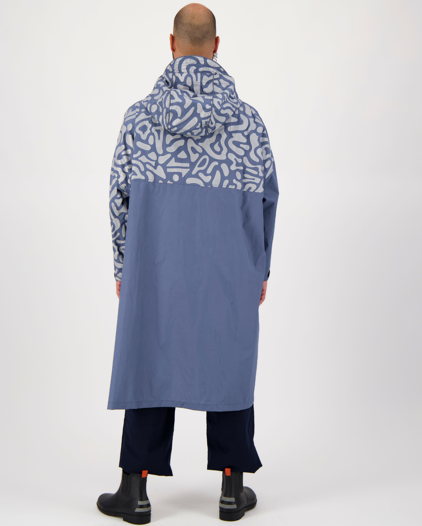 ROMEA REFLECTIVE RAIN PONCHO