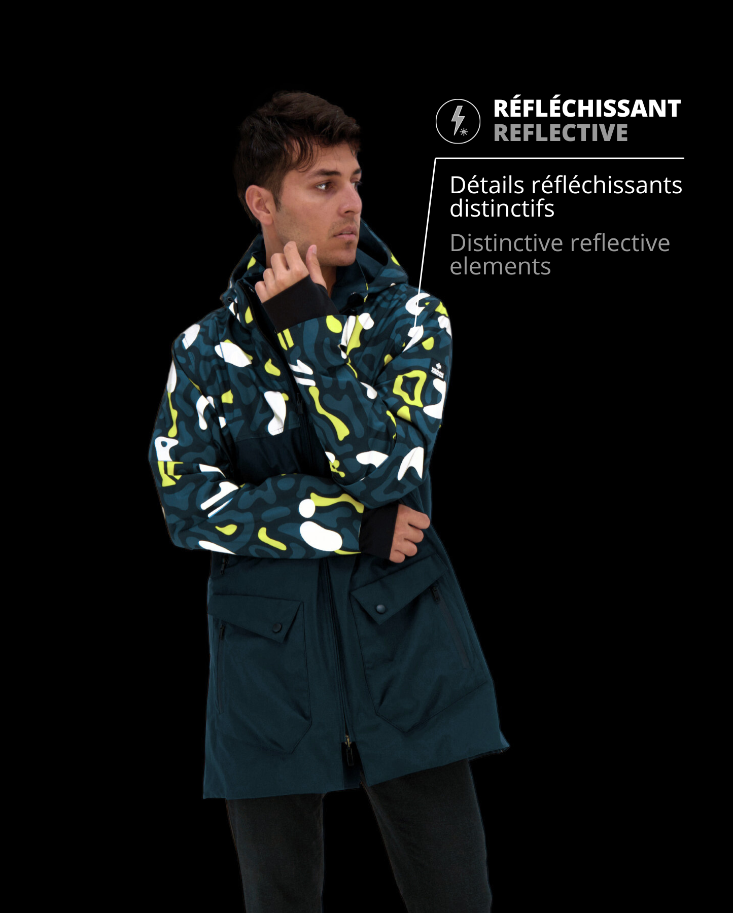 WASSERDICHTER & REFLEKTIERENDER PARKA RAVEL