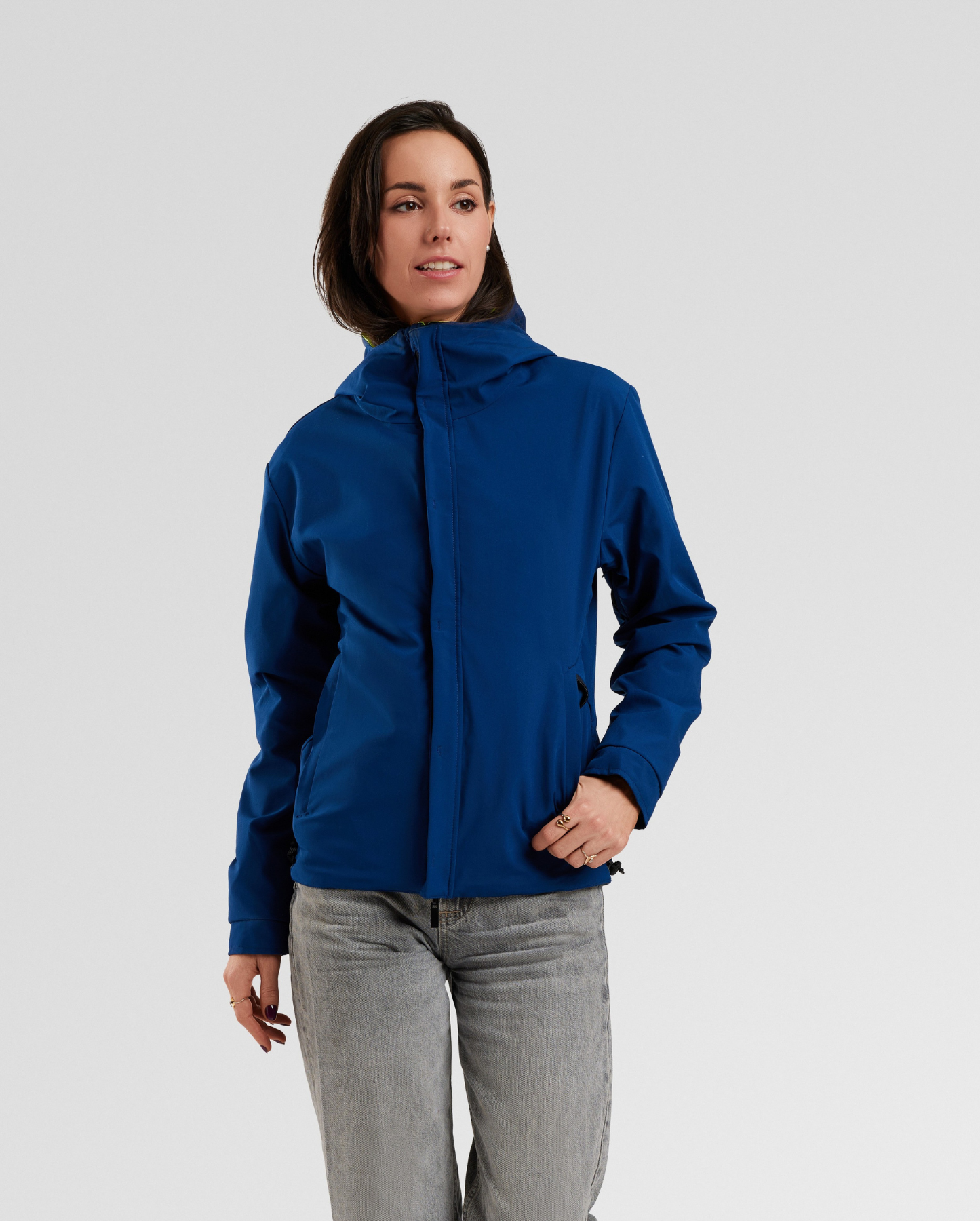 REFLEKTIERENDE UND WENDBARE JACKE MIT REPOP-MUSTER