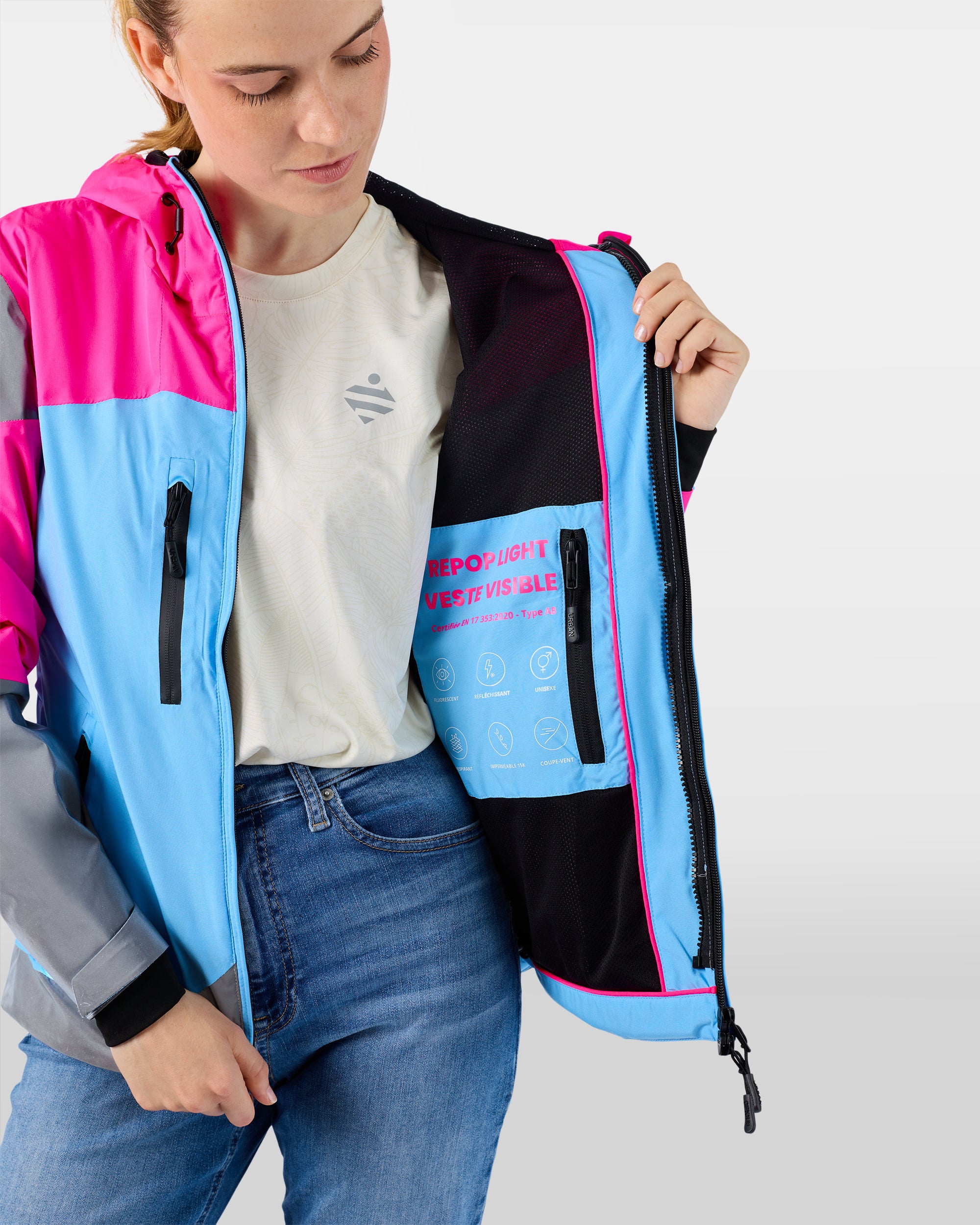 VISIBLE & BREATHABLE JACKET REPOP LIGHT