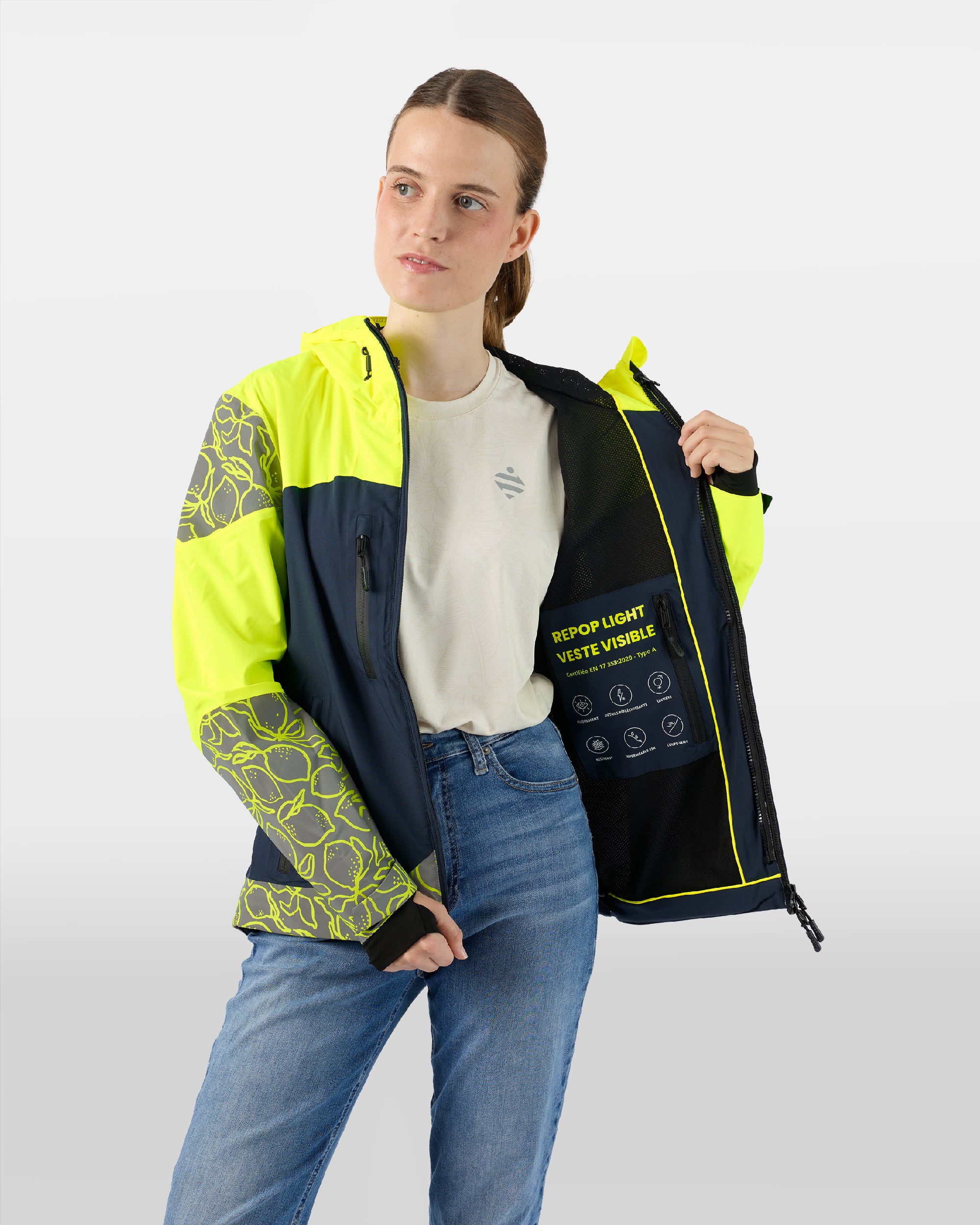 SICHTBARE & ATMUNGSAKTIVE REPOP LIGHT JACKE