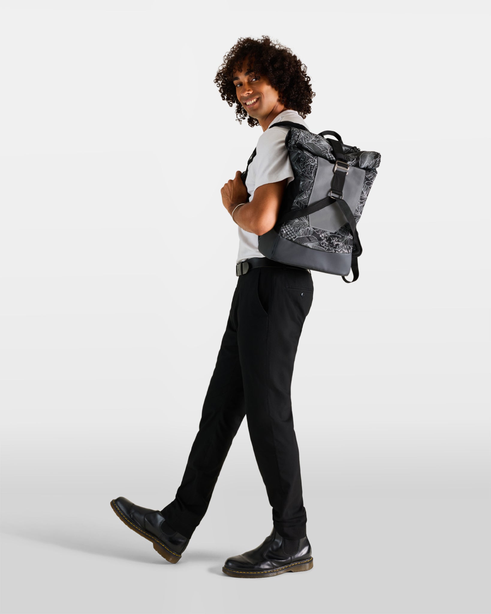 SAC À DOS RÉFLÉCHISSANT UCRR MOTIF