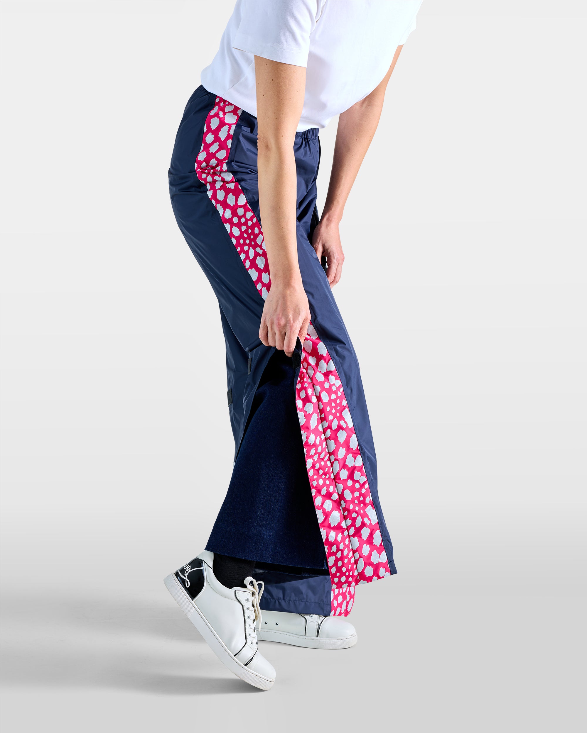 surpantalon de pluie étanche pour vélo velcros pour praticité d'enfilage
