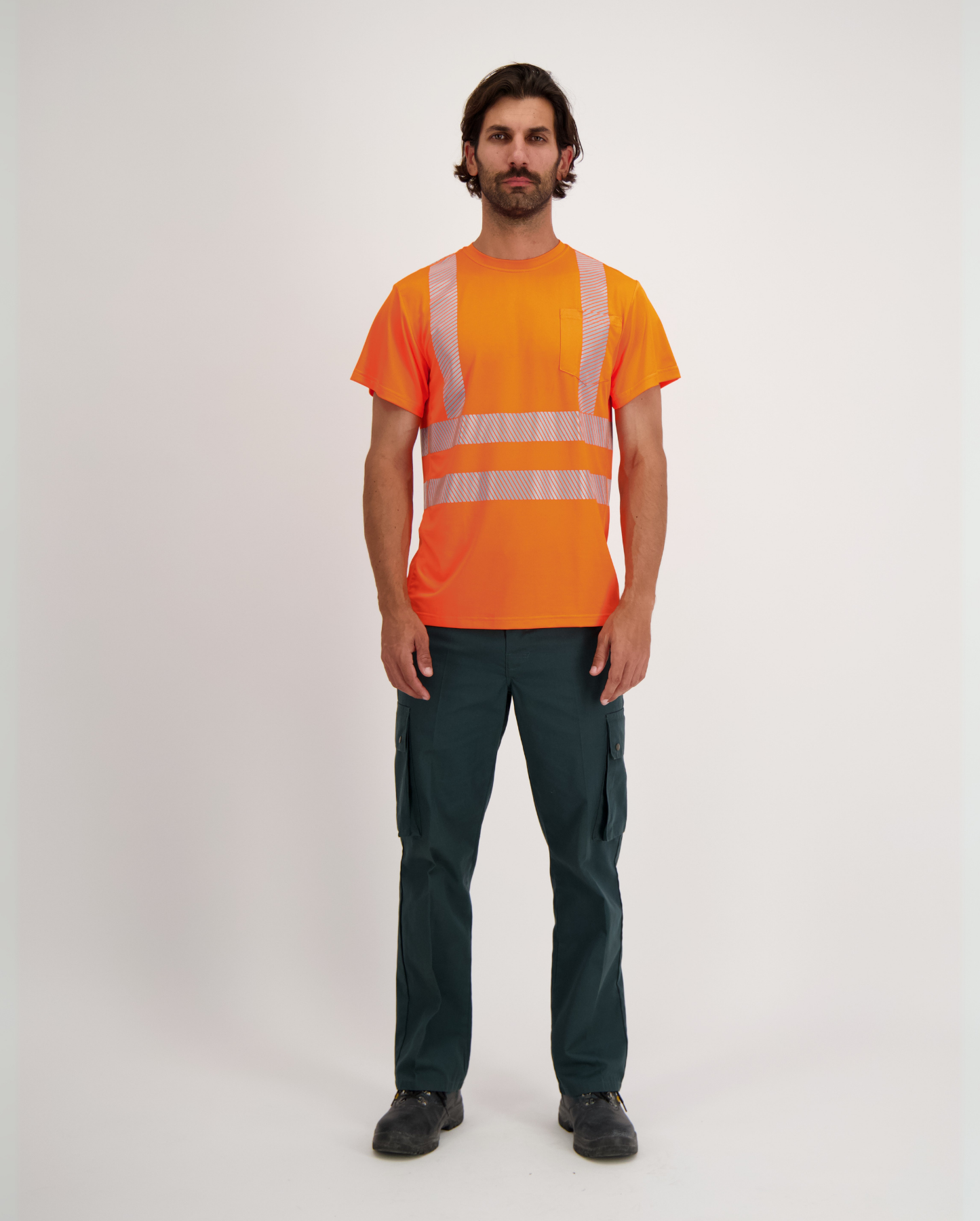 ULTRA ATMUNGSAKTIVES WARNSCHUTZ-T-SHIRT EN ISO 20471