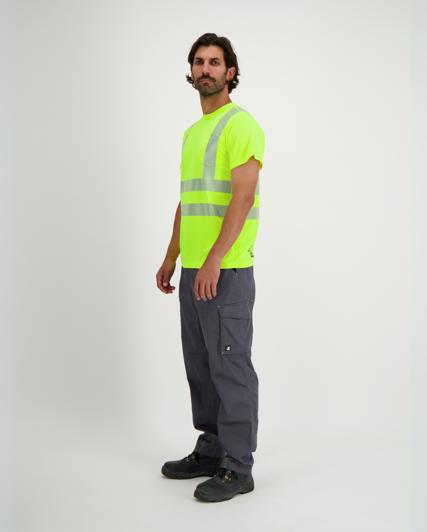 ULTRA ATMUNGSAKTIVES WARNSCHUTZ-T-SHIRT EN ISO 20471