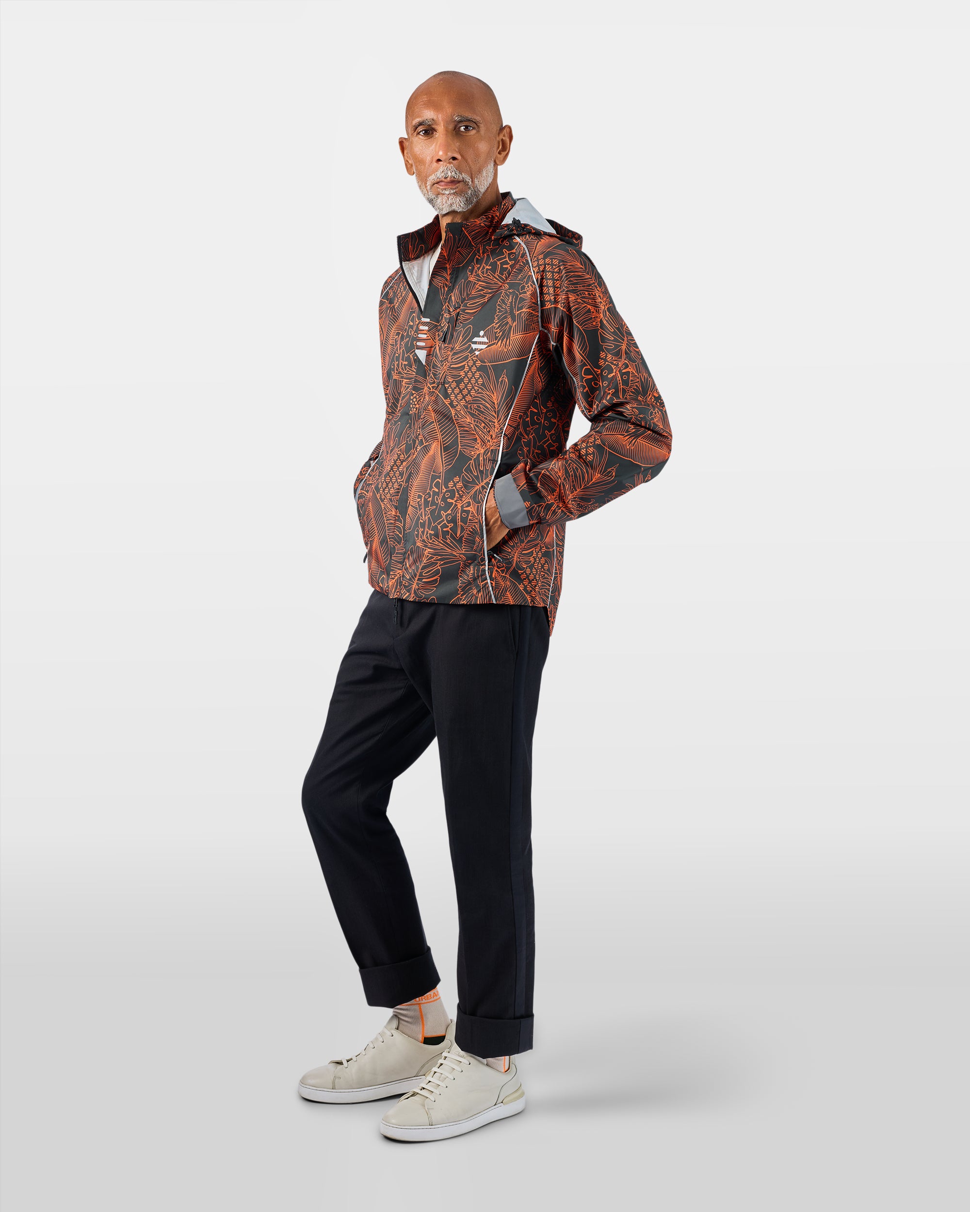 ULTRALEICHTE ESCAPADE-JACKE MIT MUSTER