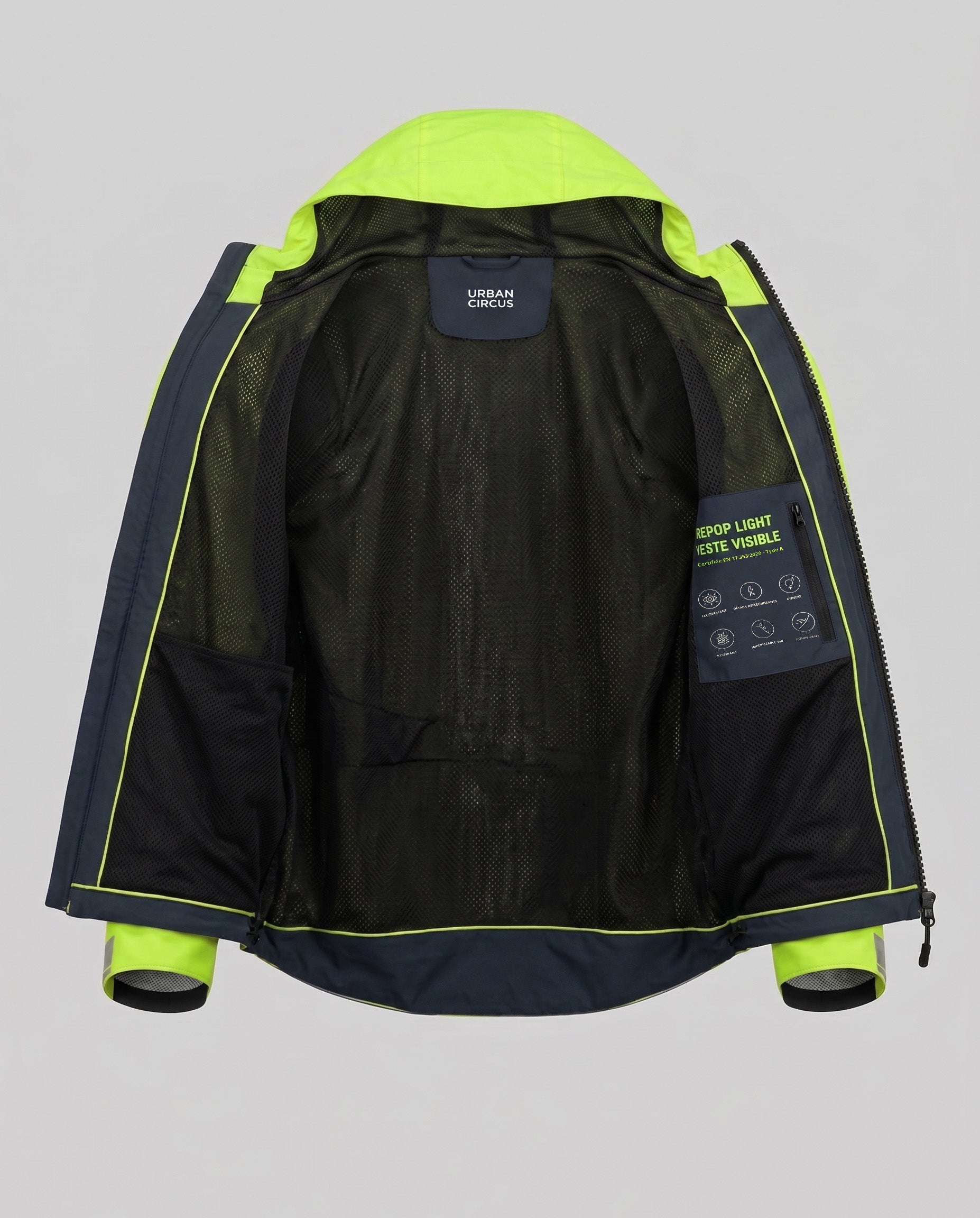 SICHTBARE & ATMUNGSAKTIVE REPOP LIGHT JACKE