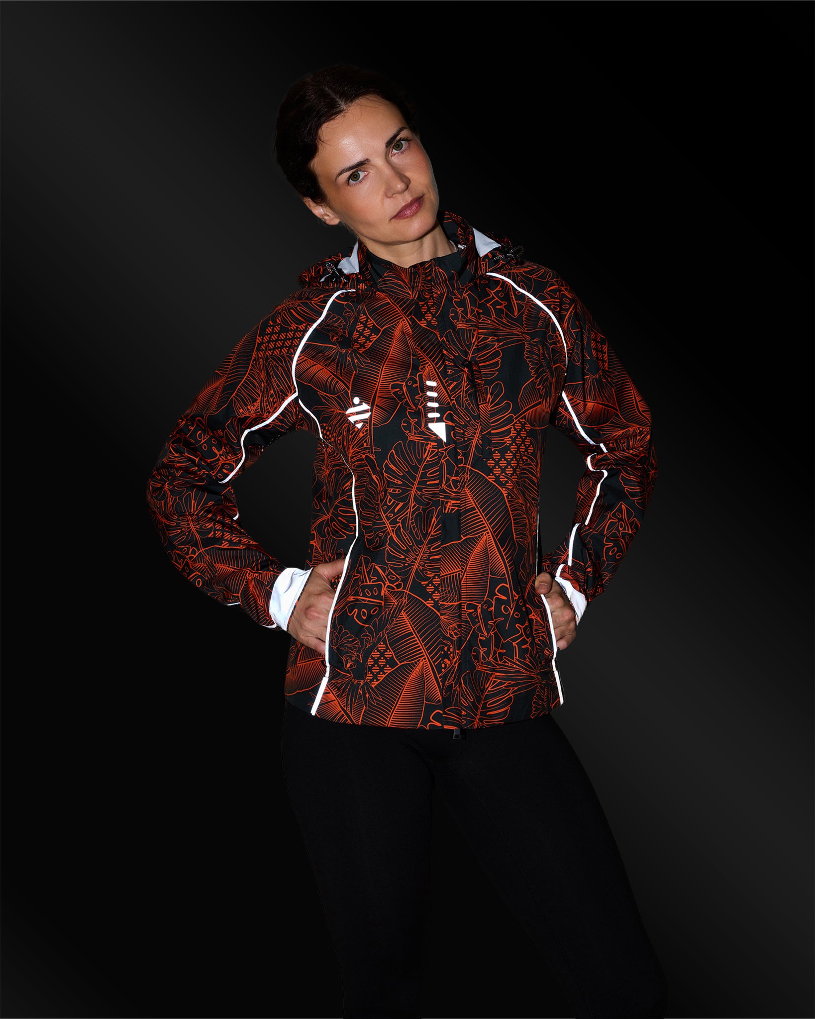 ULTRALEICHTE ESCAPADE-JACKE MIT MUSTER