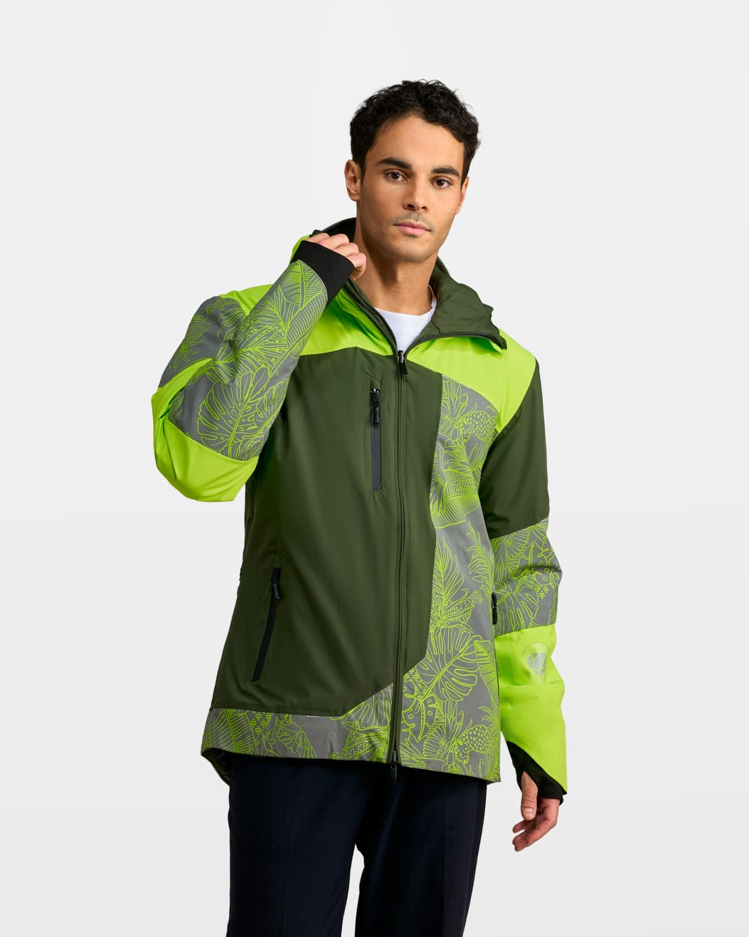 VESTE VISIBLE & RÉVERSIBLE REPOP HIVER MOTIF