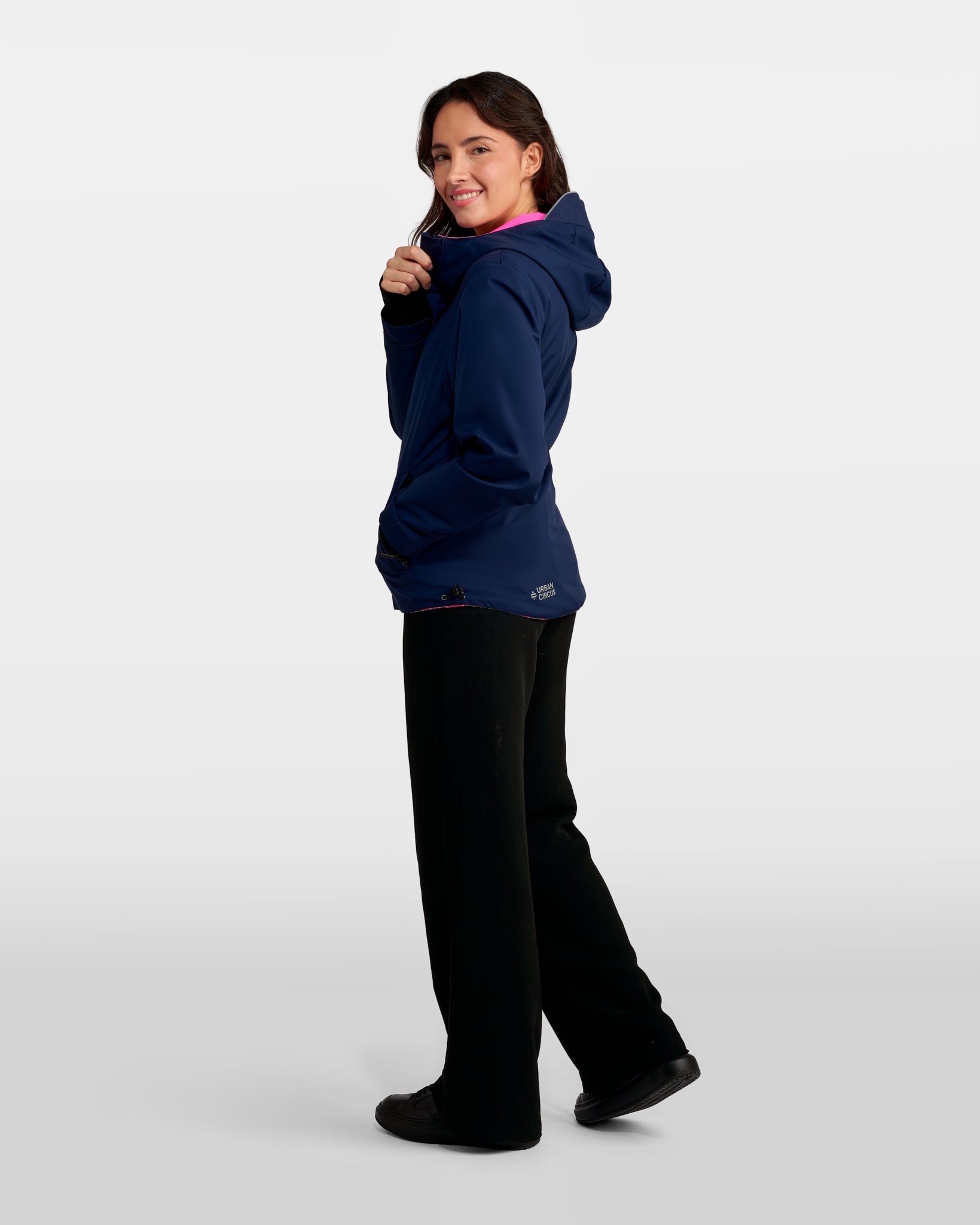 VESTE RÉFLÉCHISSANTE & RÉVERSIBLE REPOP MOTIF