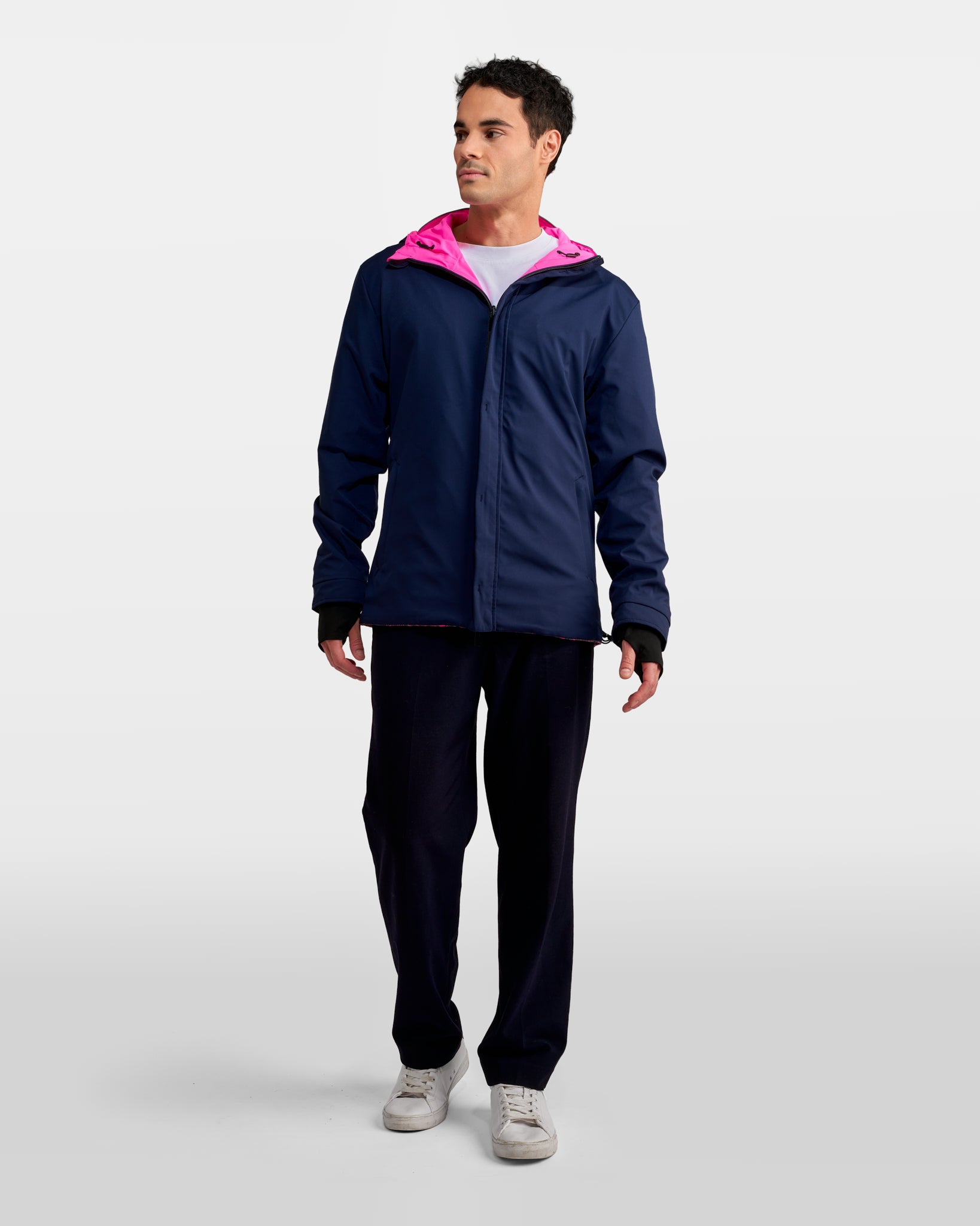 VESTE RÉFLÉCHISSANTE & RÉVERSIBLE REPOP MOTIF