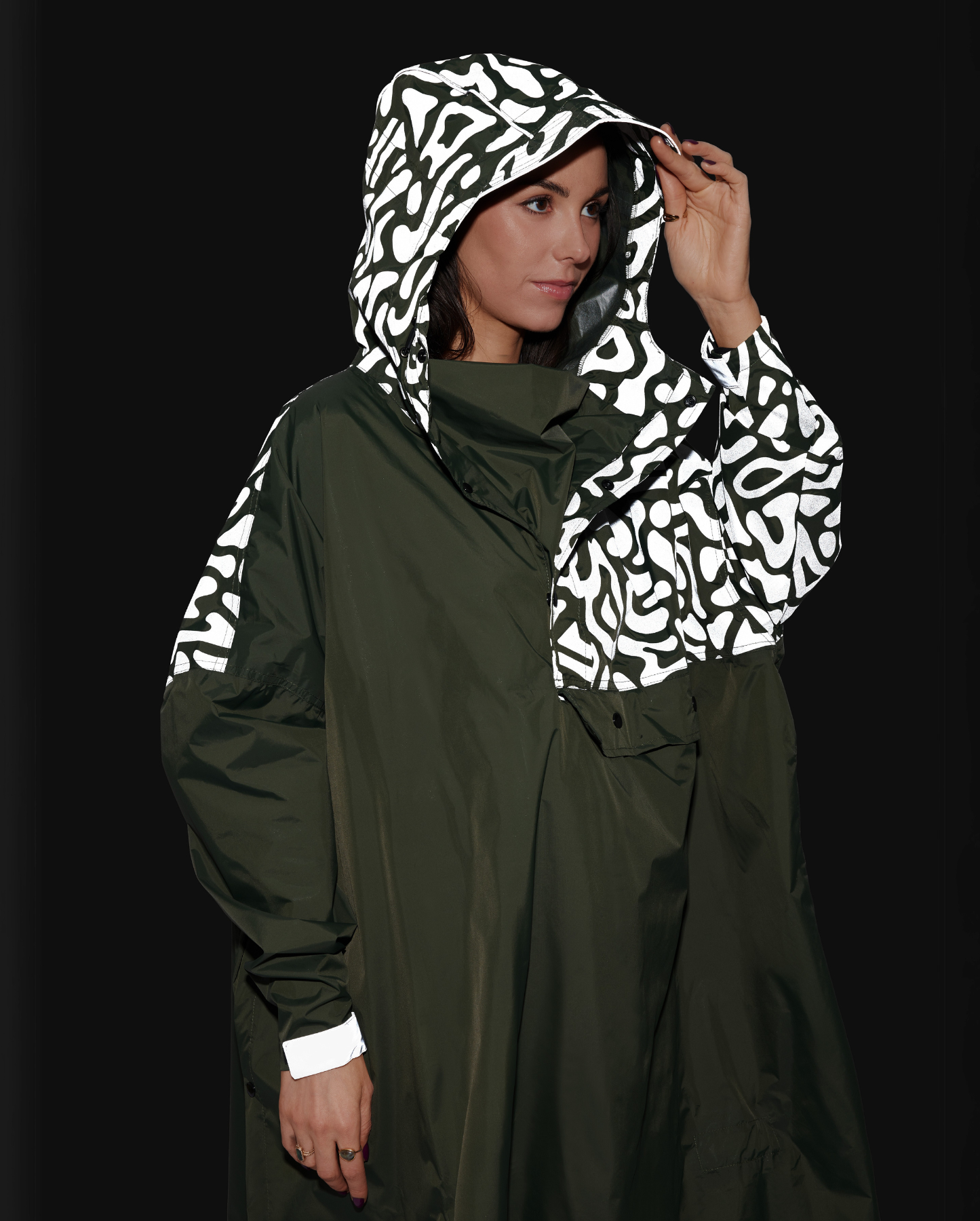 poncho de pluie imperméable pour le vélotaf