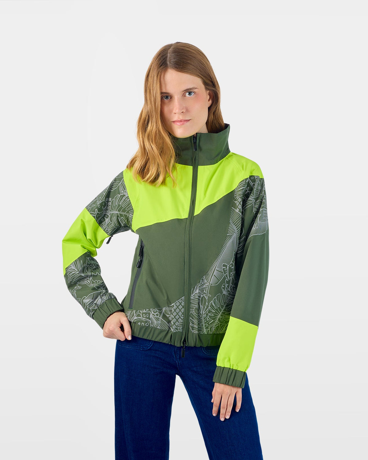 Wendbare wasserdichte Jacke Clasica