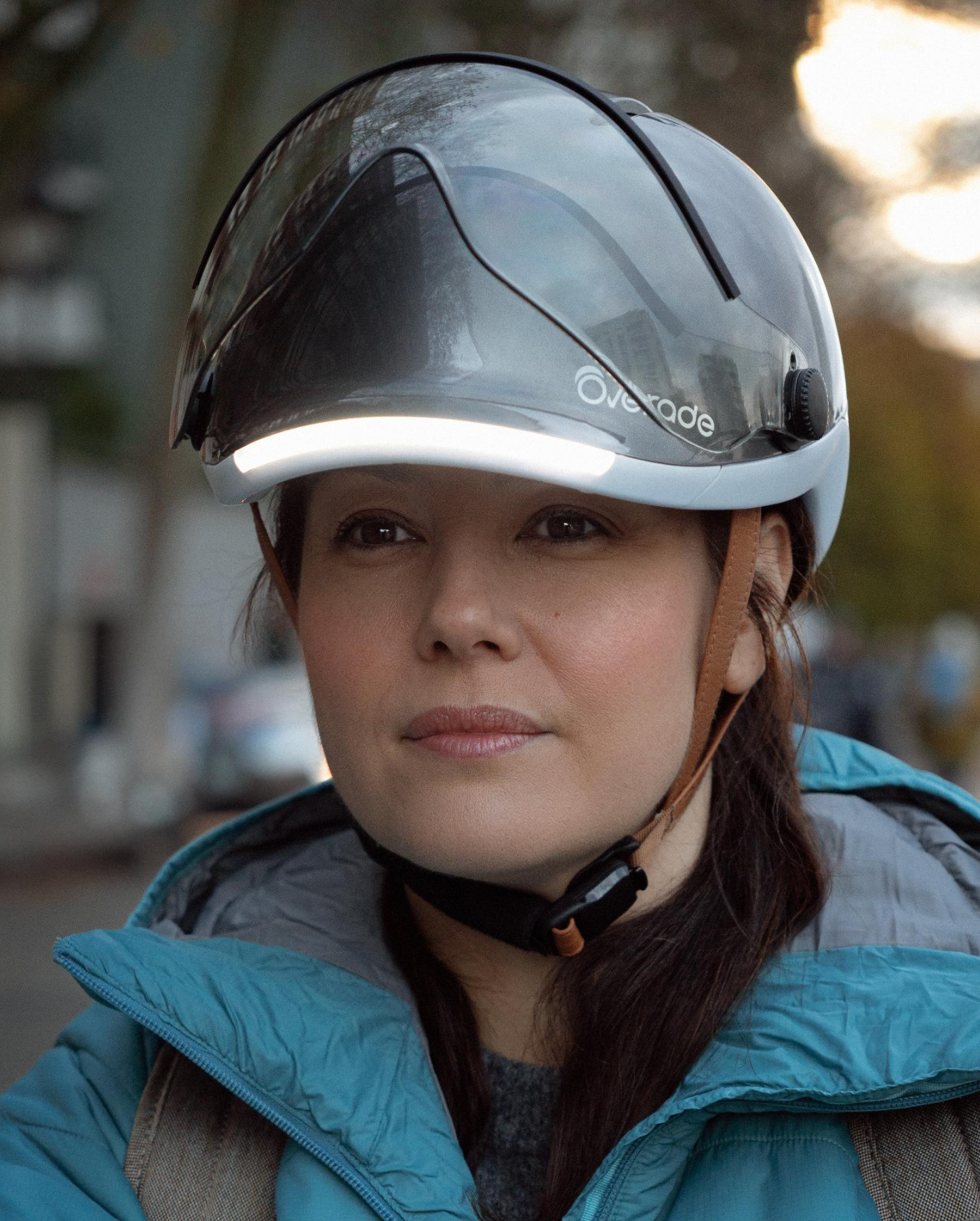 OVERADE LIFE LEUCHT-FAHRRADHELM