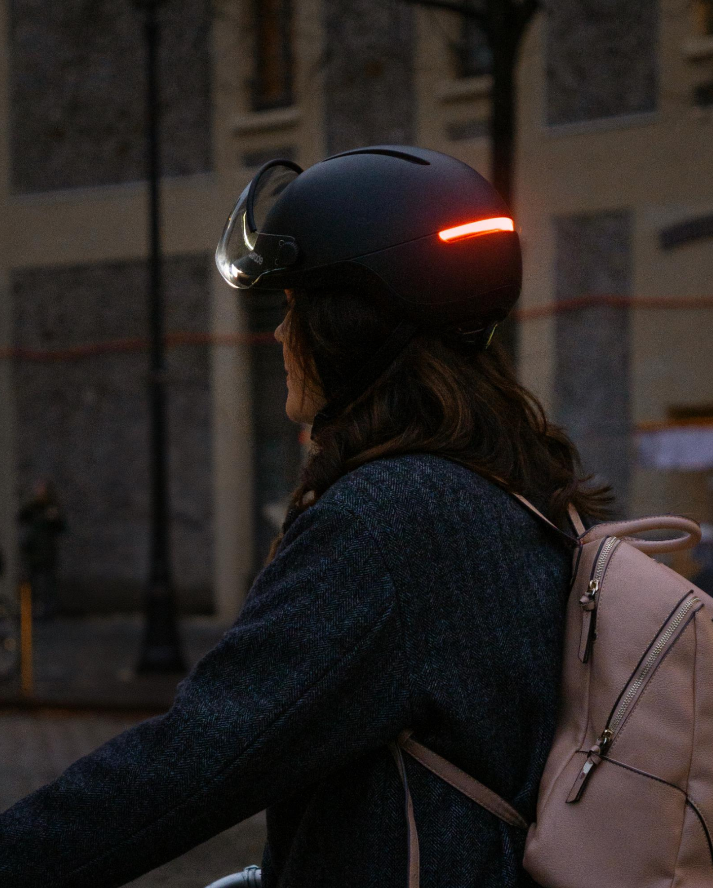 CASQUE VÉLO LUMINEUX OVERADE LIFE