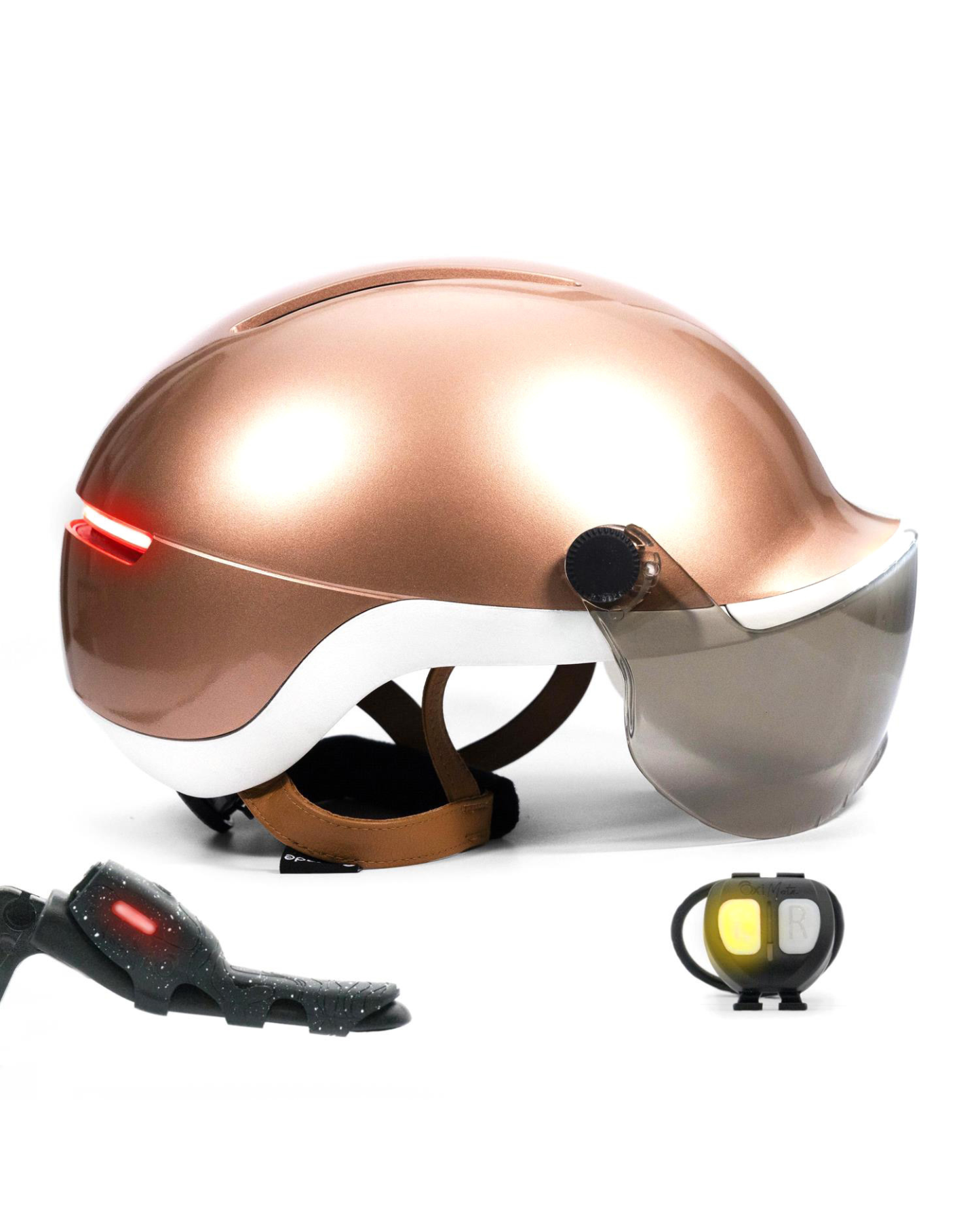 CASQUE VÉLO LUMINEUX OVERADE LIFE
