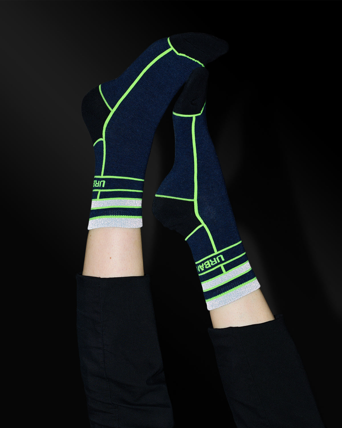 Reflective socks
