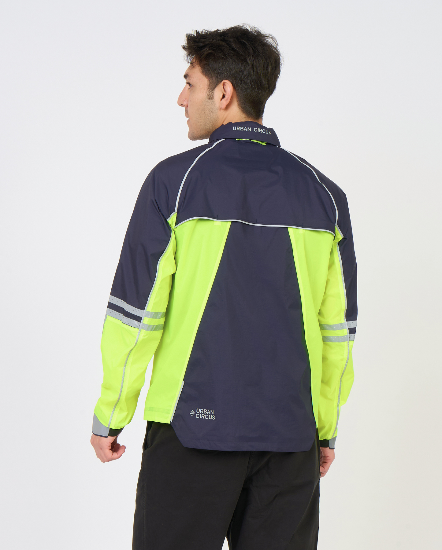 coupe-vent respirant sportif compact imperméable avec capuche rétractable 