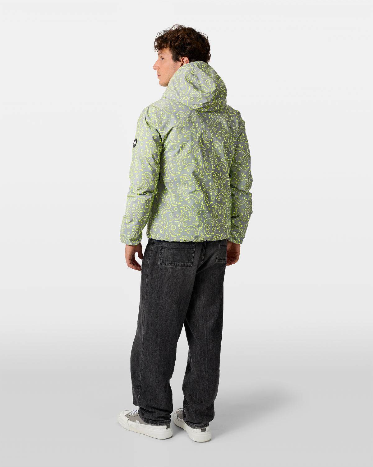 Wendbare Daunenjacke Aura Banane