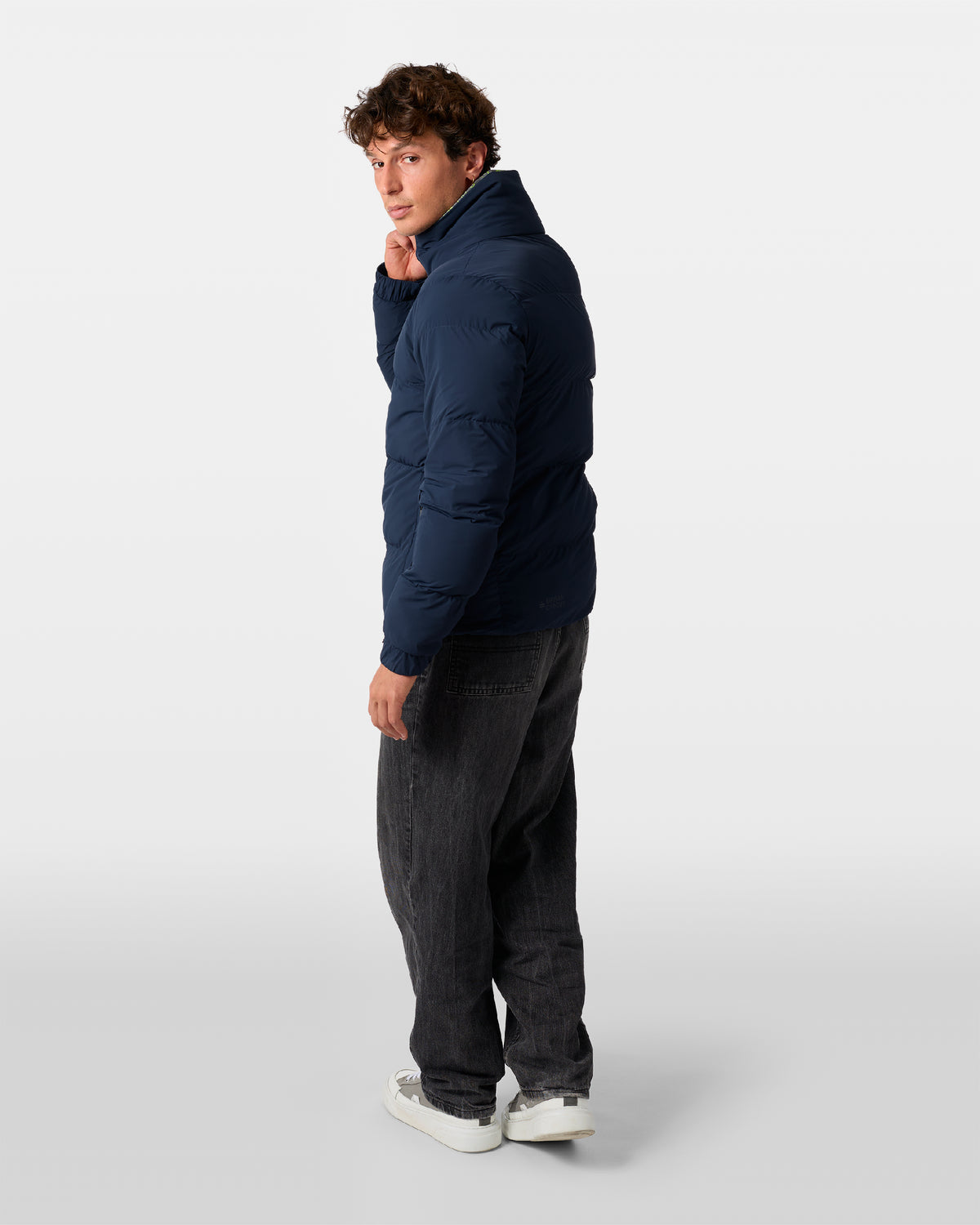 Wendbare Daunenjacke Aura Banane