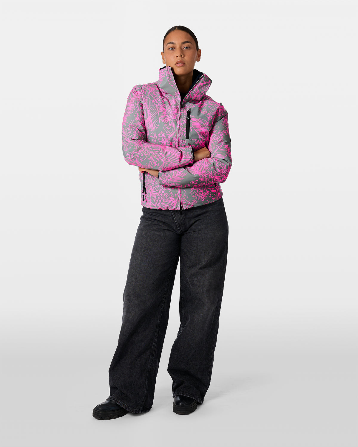 Wendbare Daunenjacke Aura Jungle