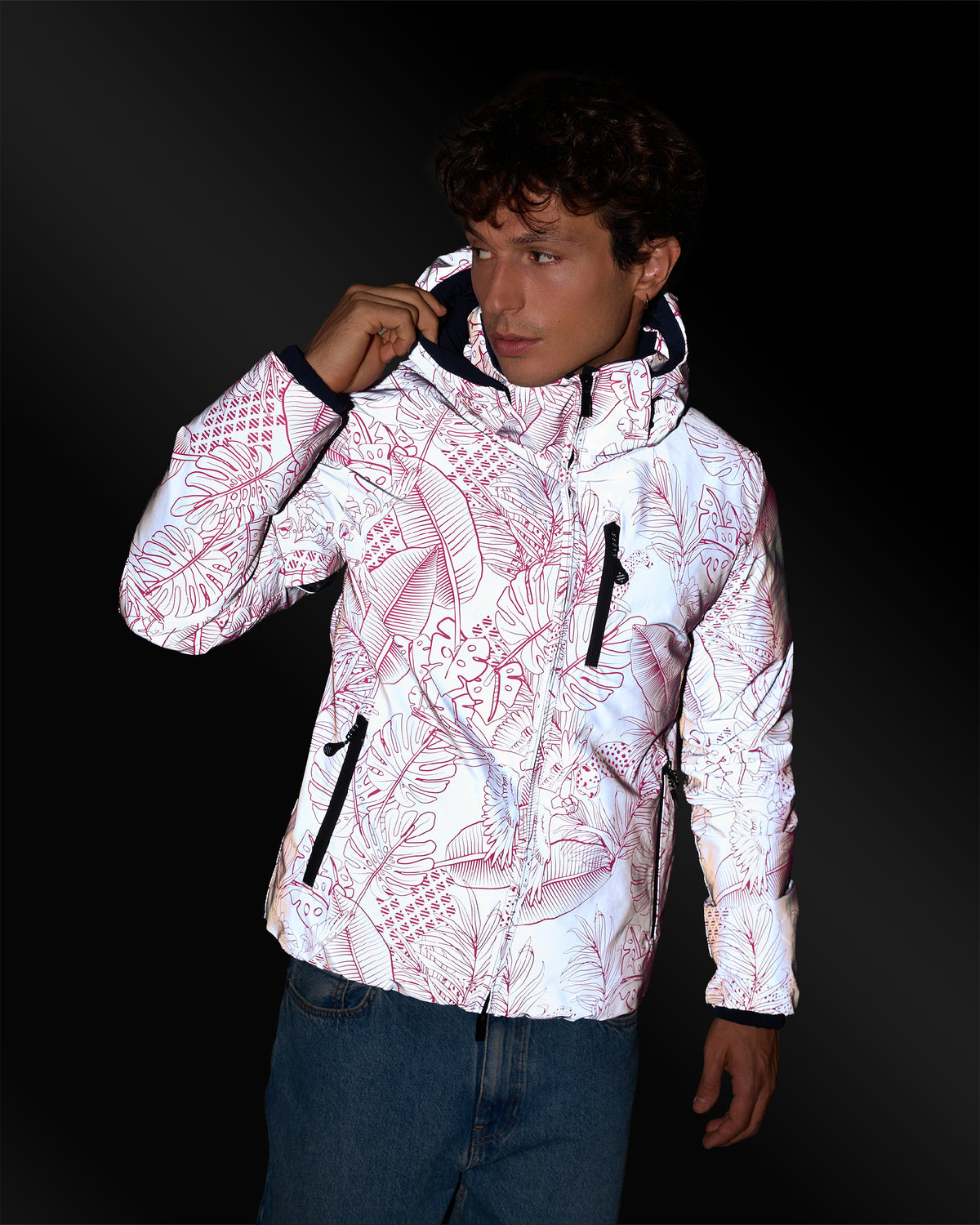 Wendbare Daunenjacke Aura Jungle
