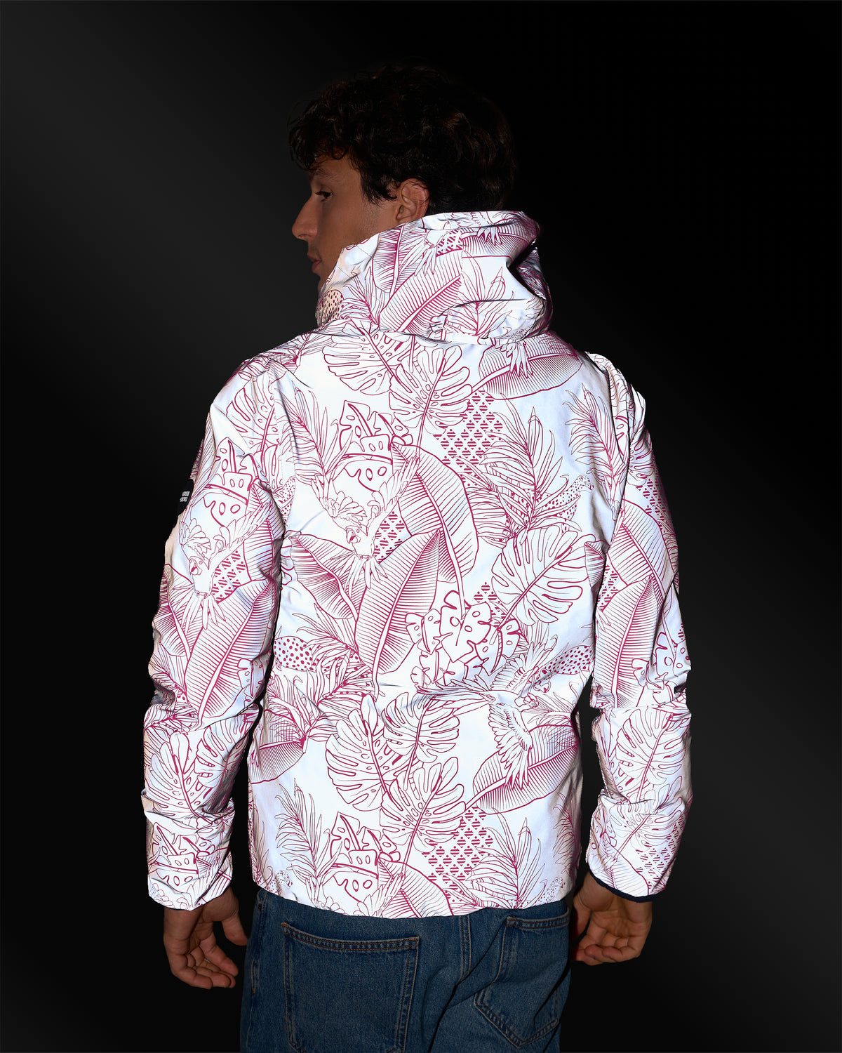 Wendbare Daunenjacke Aura Jungle