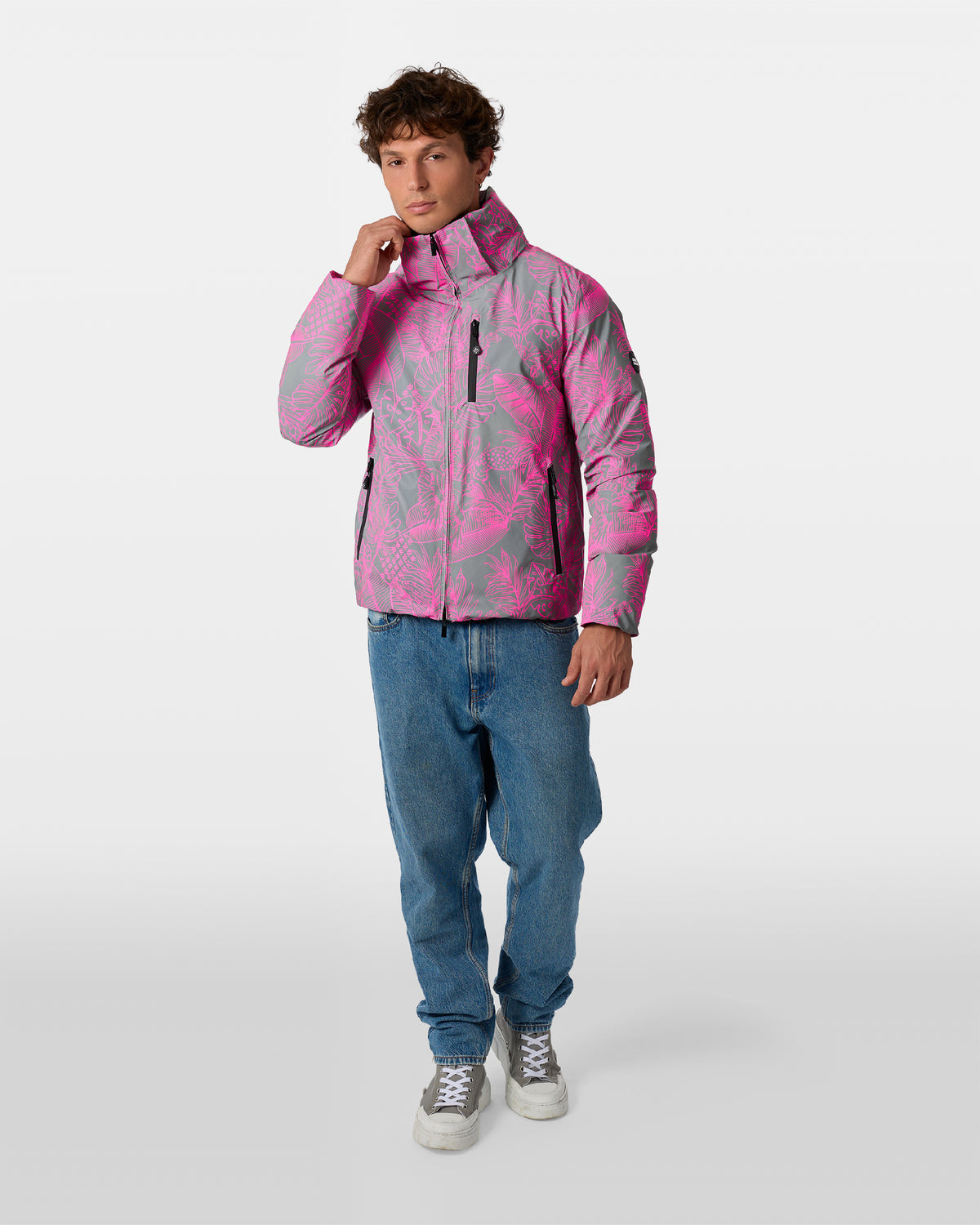 Wendbare Daunenjacke Aura Jungle