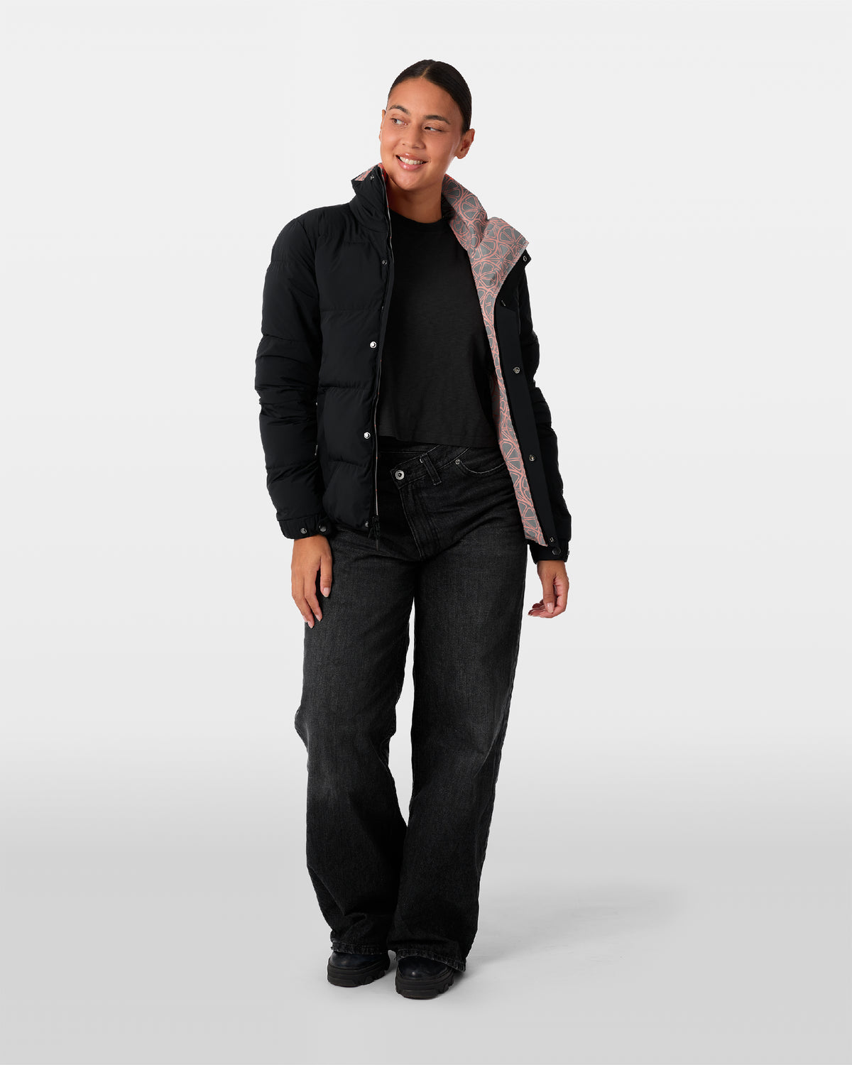 Wendbare Daunenjacke Aura Spin