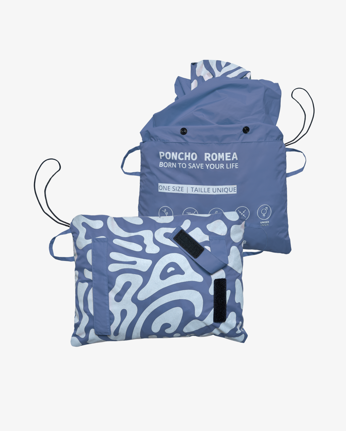 ROMEA REFLEKTIERENDER REGENPONCHO