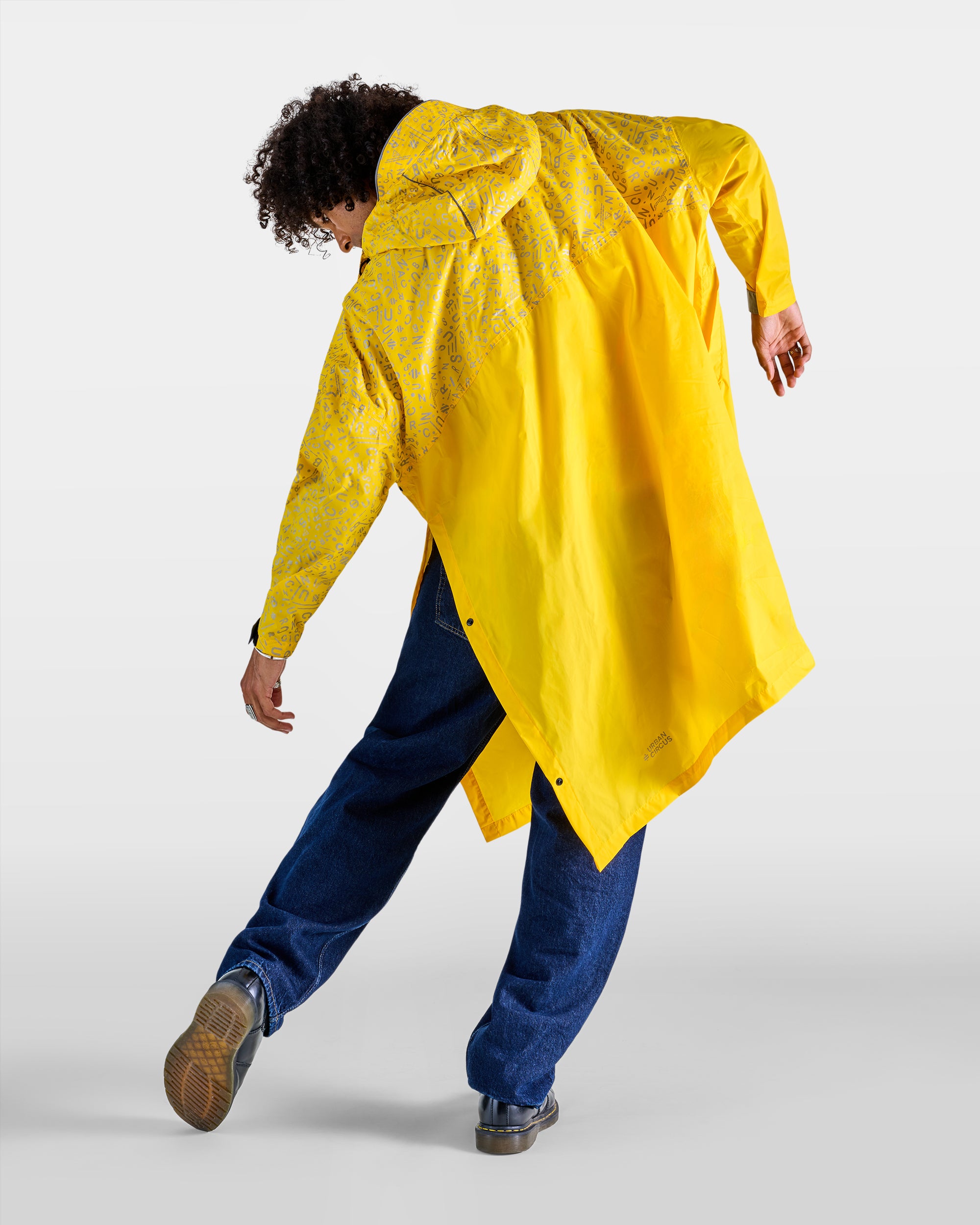ROMEA REFLECTIVE RAIN PONCHO