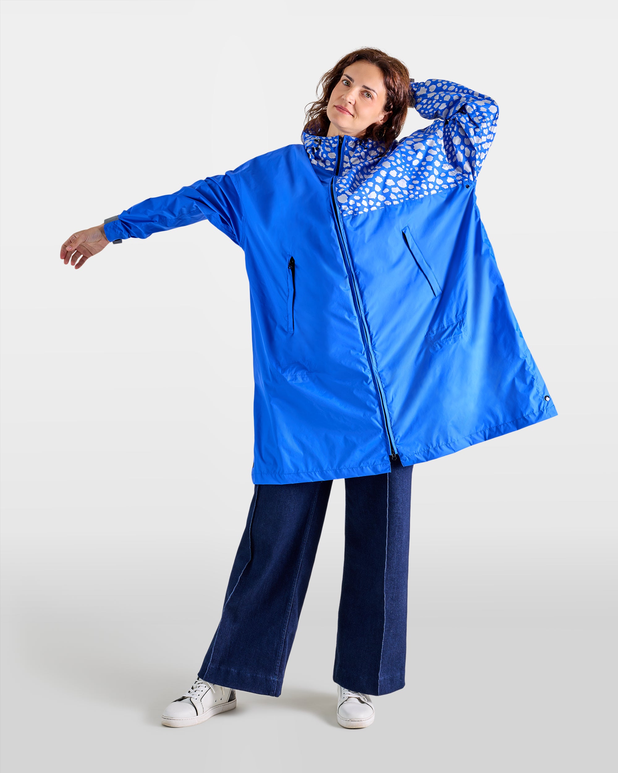 PONCHO DE PLUIE ZIPPÉ FRANCIGENA