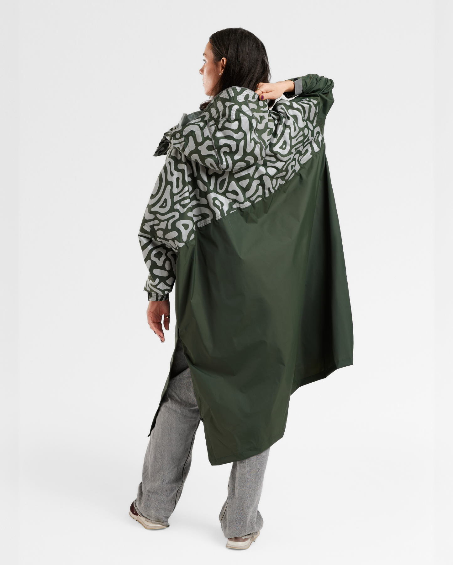 ROMEA REFLEKTIERENDER REGENPONCHO